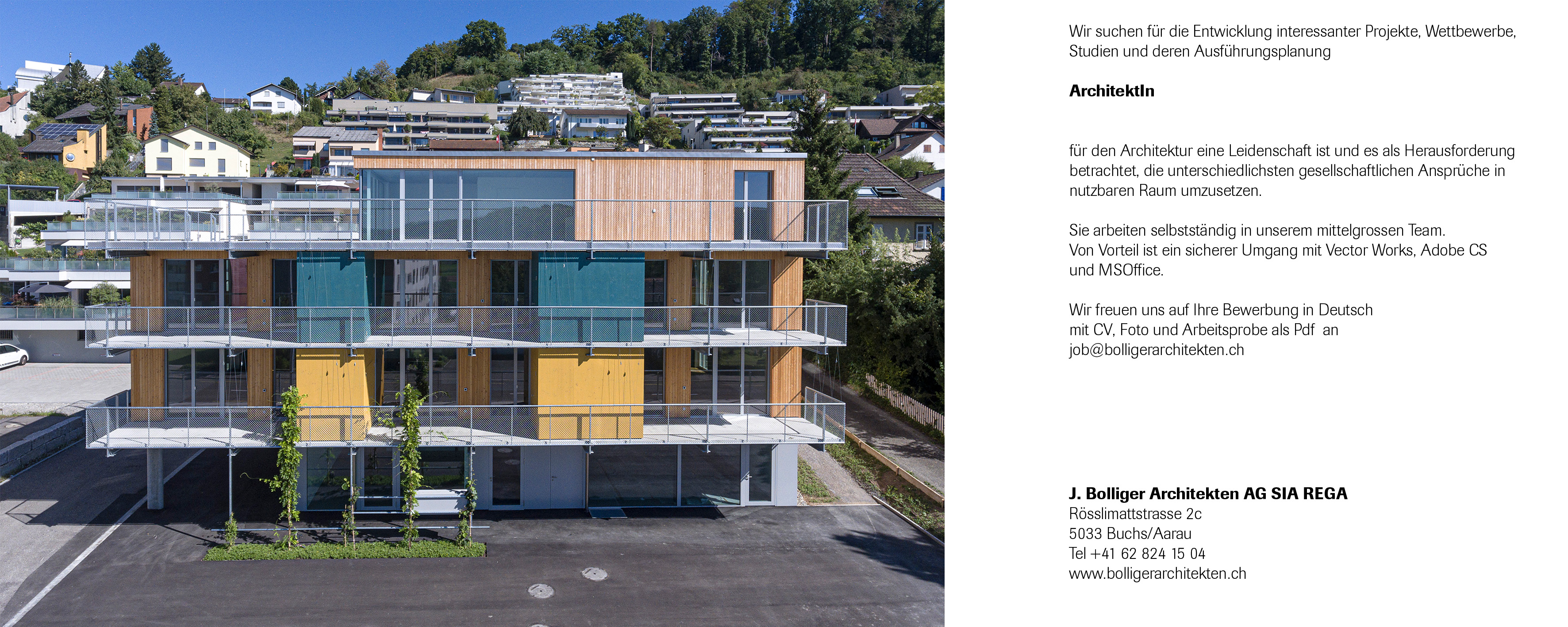 Praktium/Job Inserat