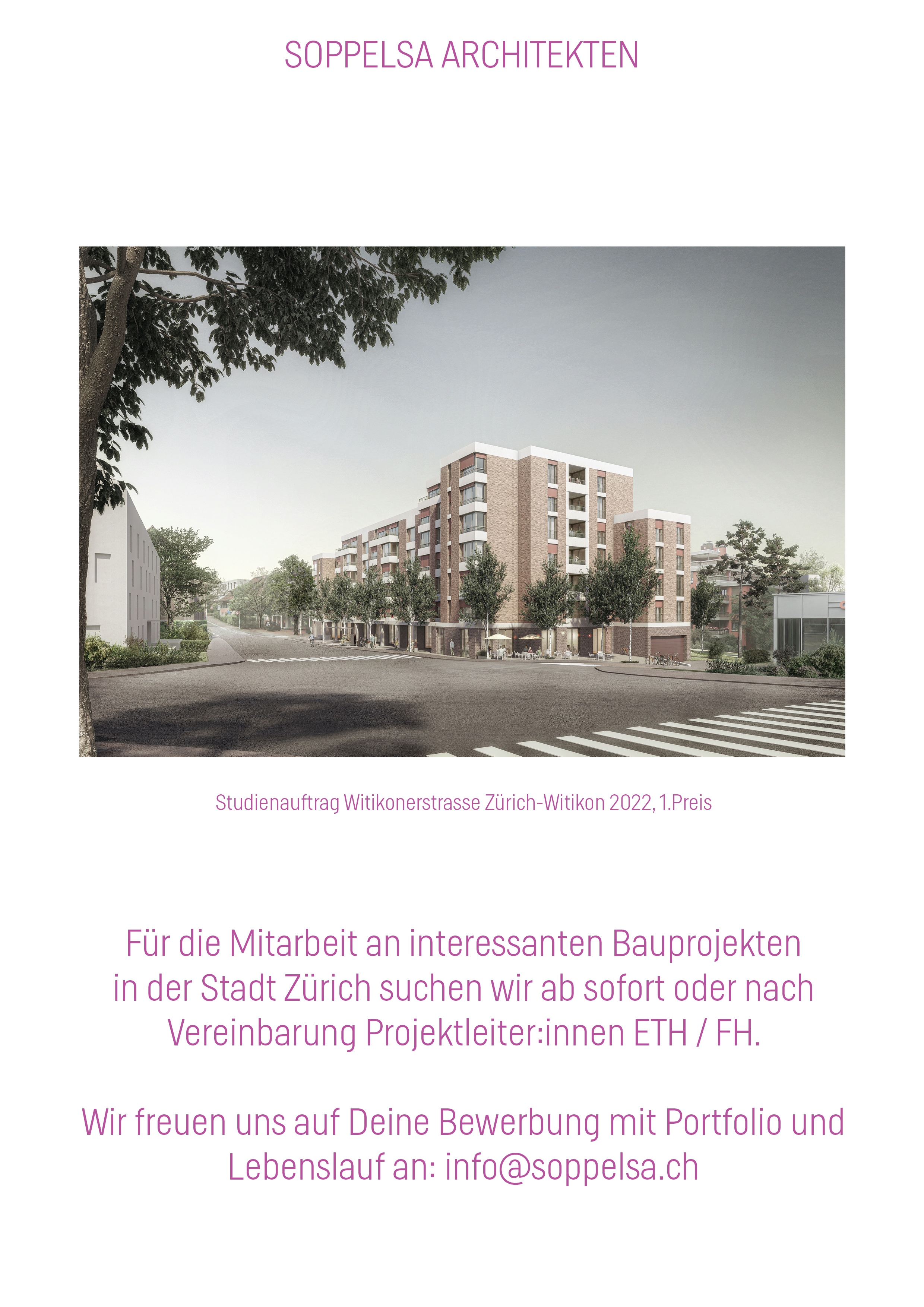 Praktium/Job Inserat