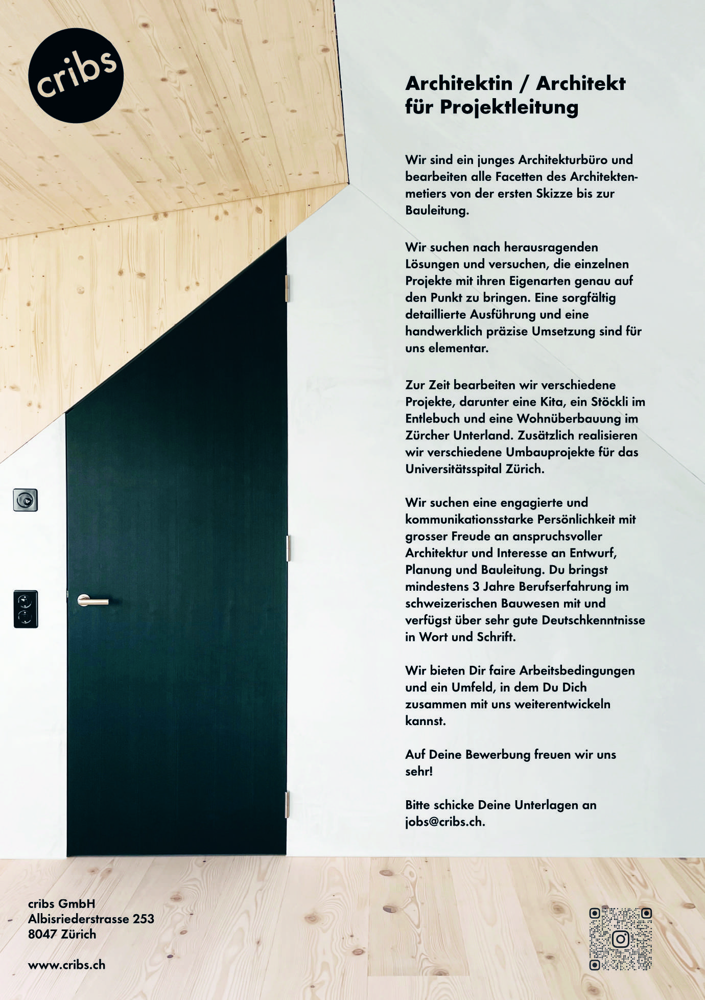 Praktium/Job Inserat