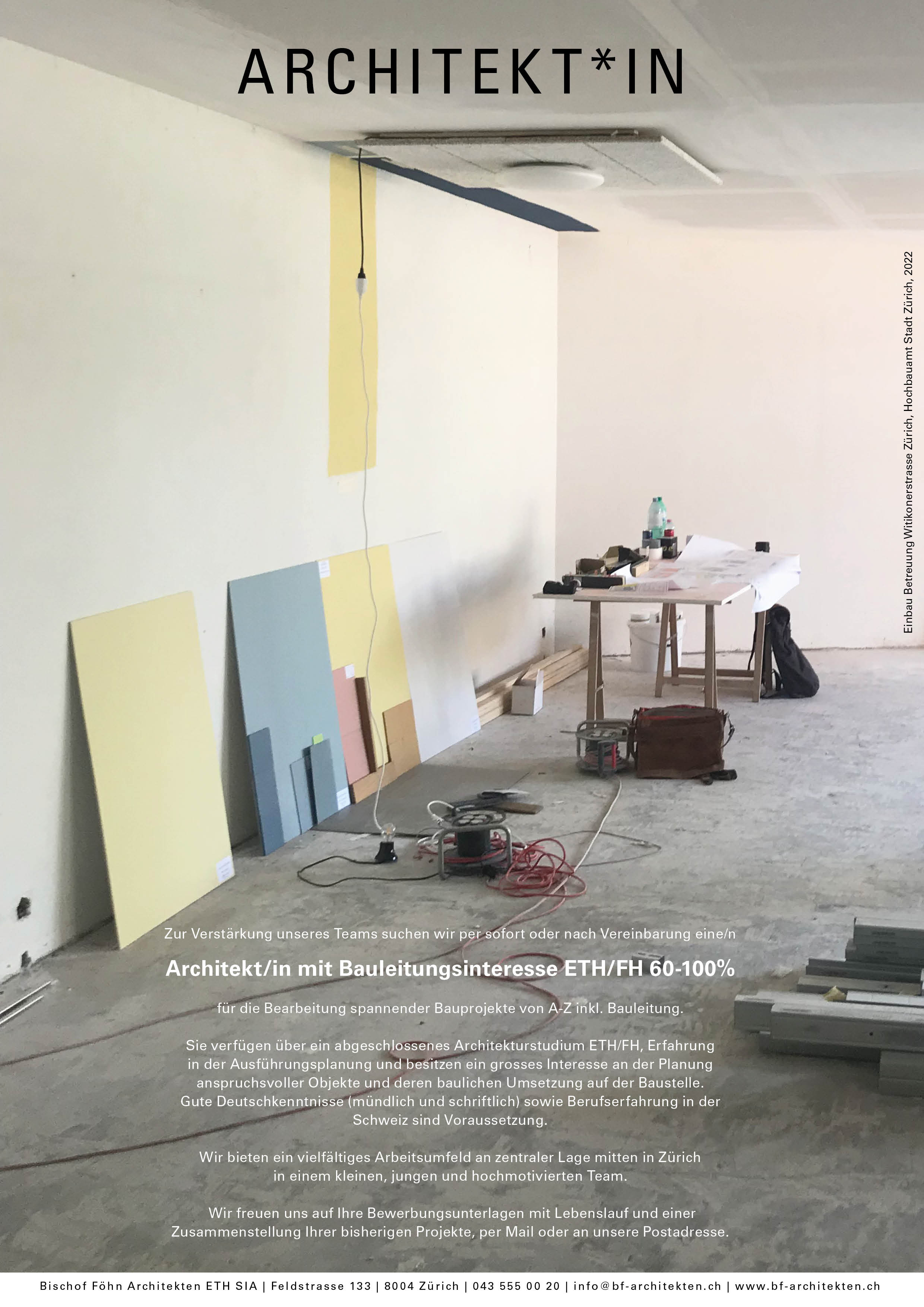 Praktium/Job Inserat
