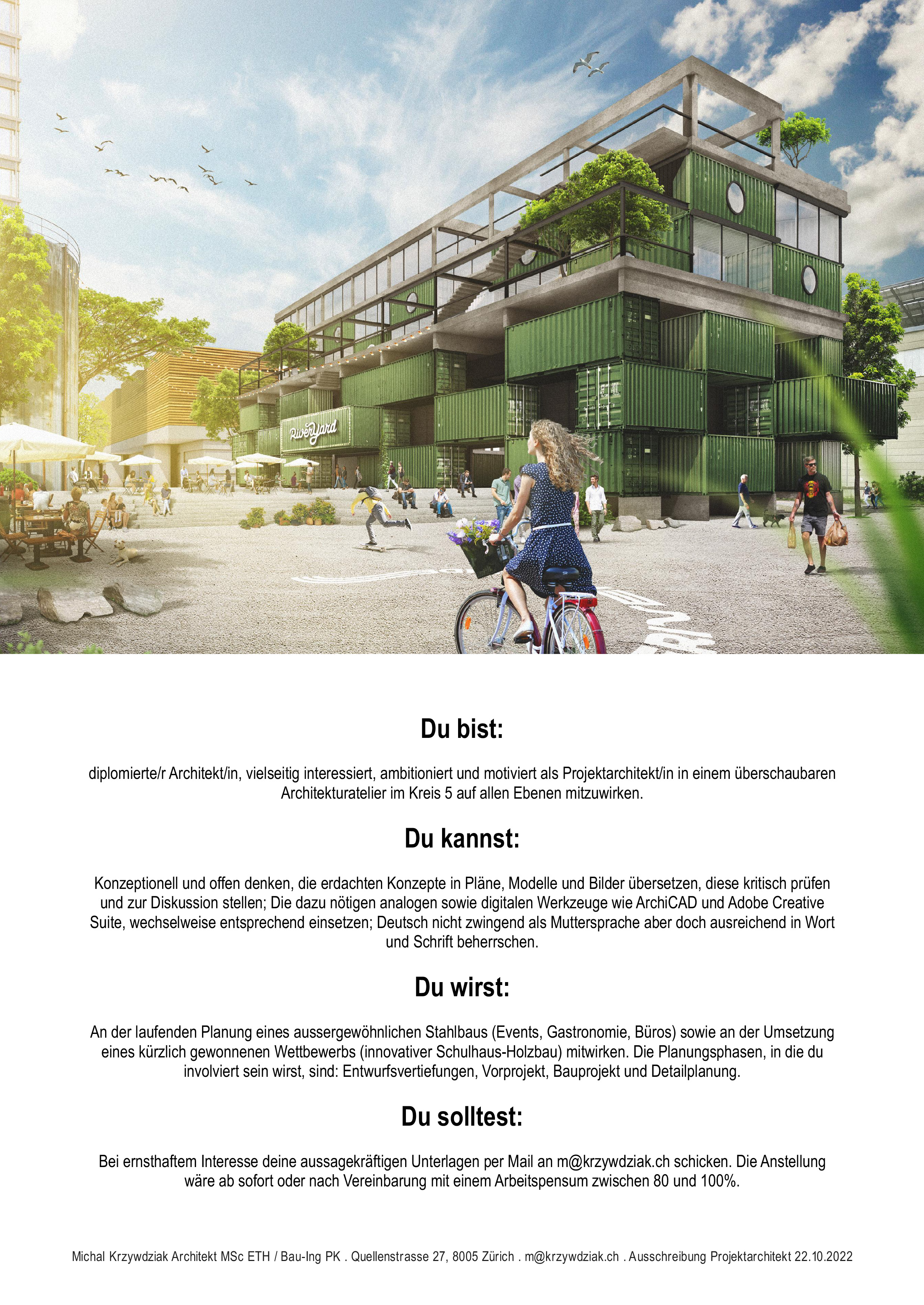 Praktium/Job Inserat