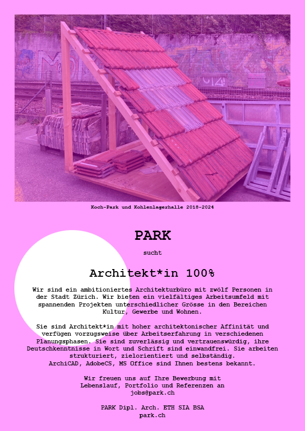 Praktium/Job Inserat