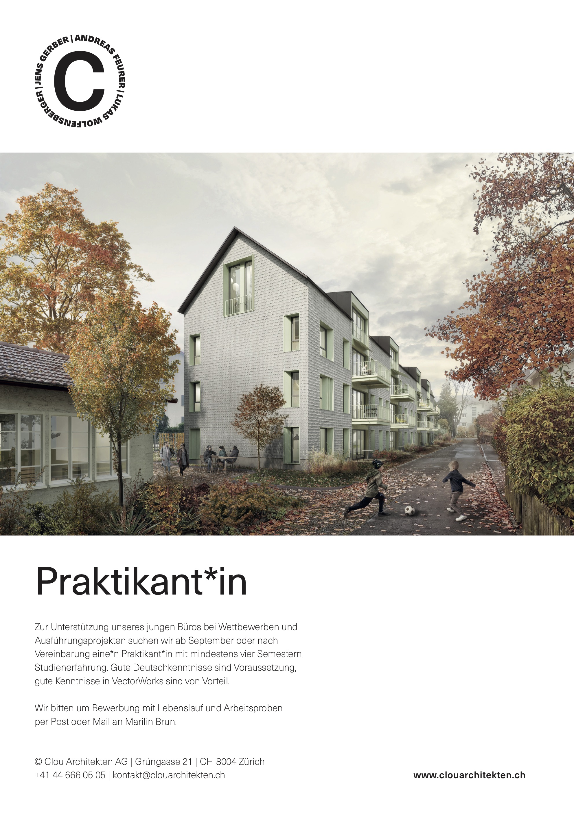 Praktium/Job Inserat
