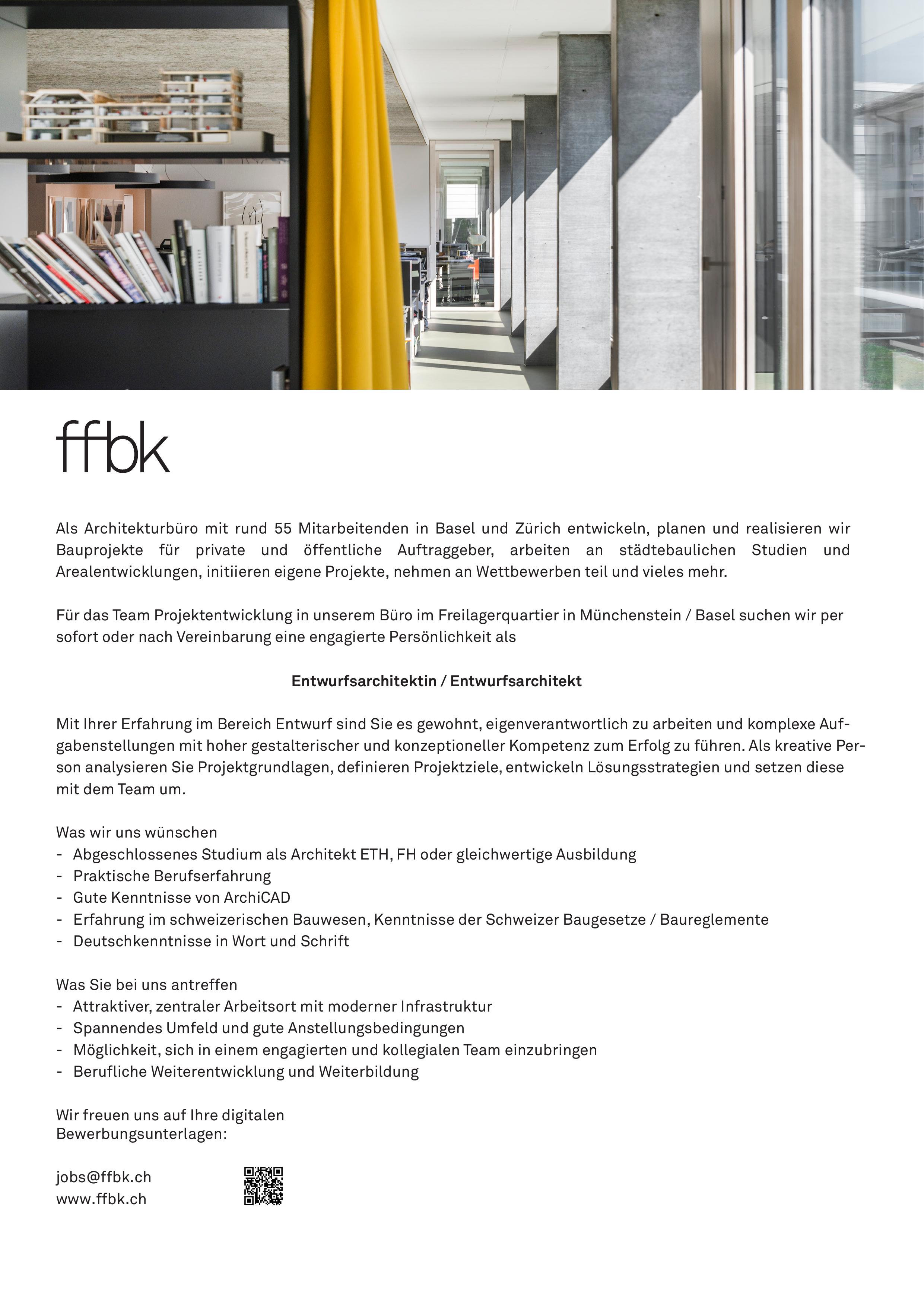 Praktium/Job Inserat
