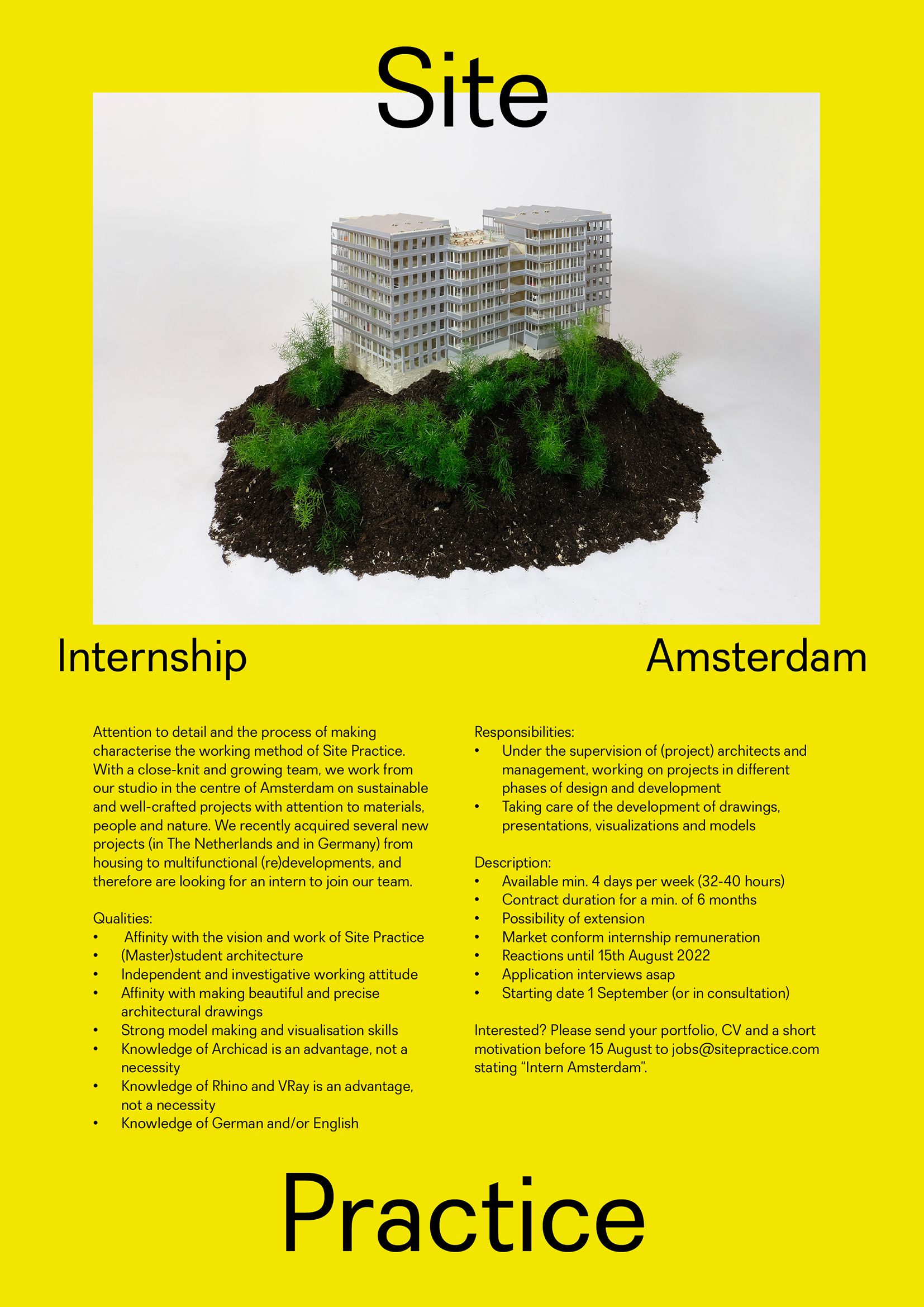 Praktium/Job Inserat