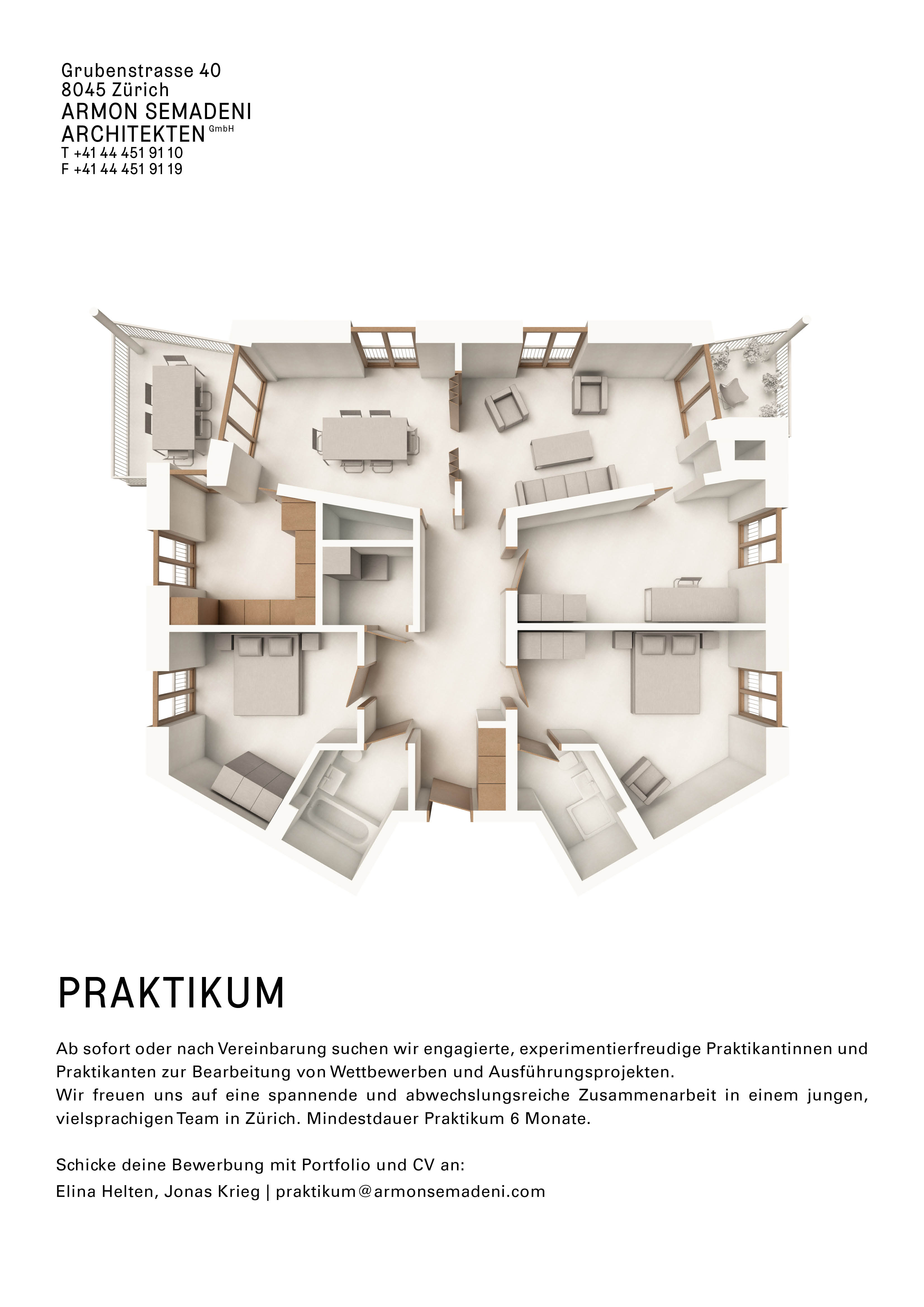 Praktium/Job Inserat