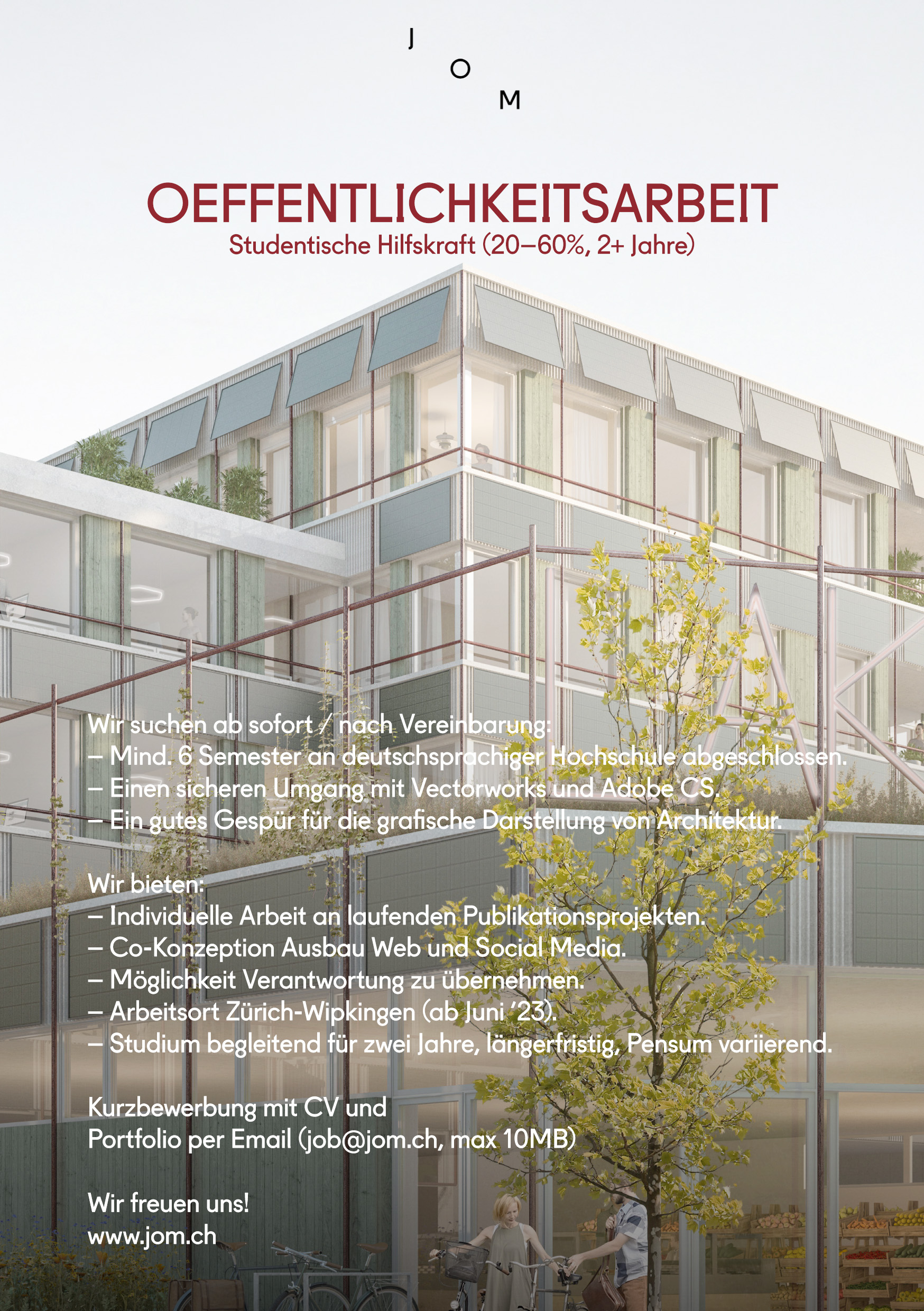 Praktium/Job Inserat