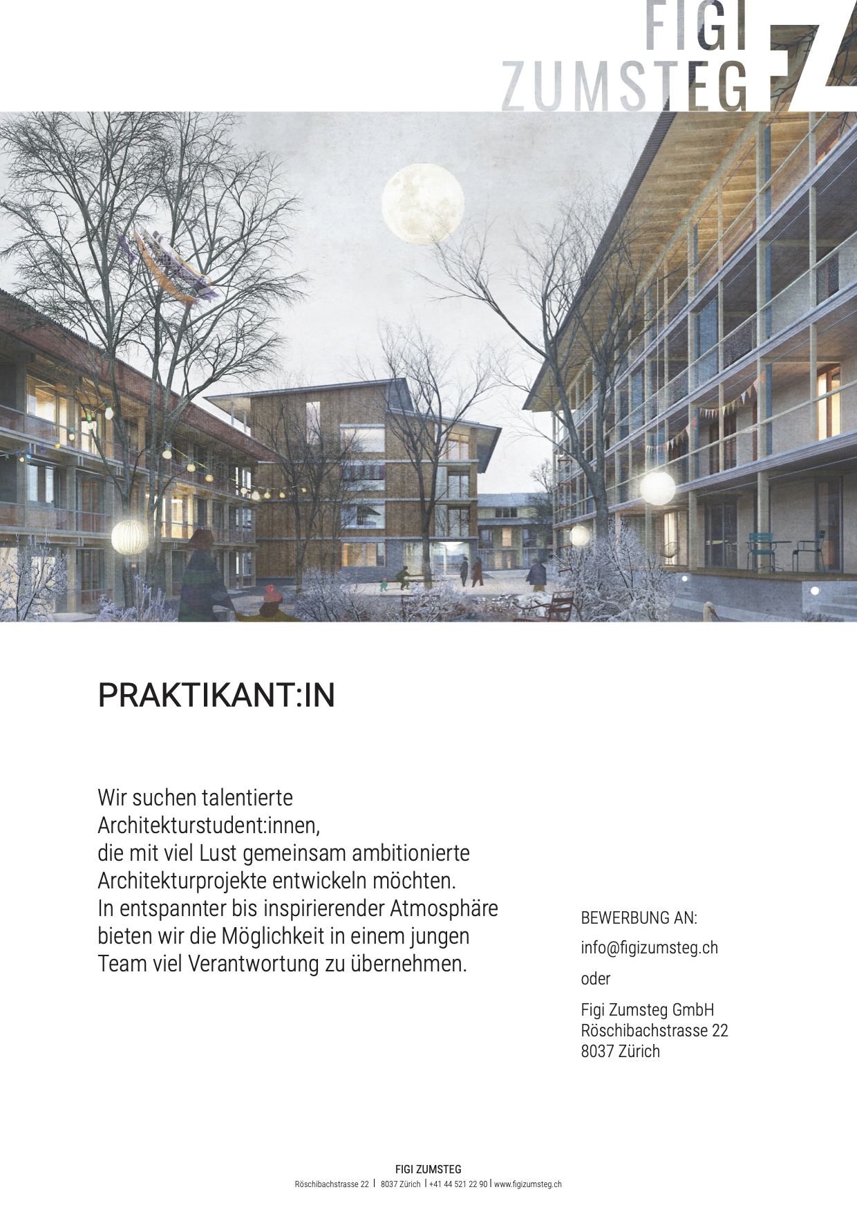 Praktium/Job Inserat