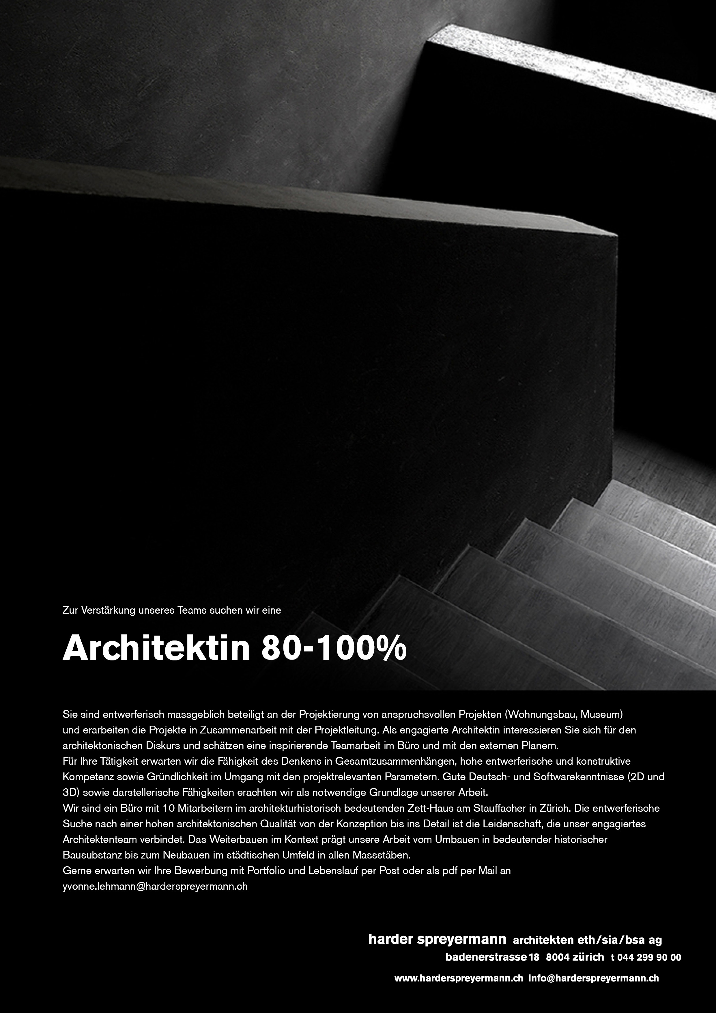 Praktium/Job Inserat