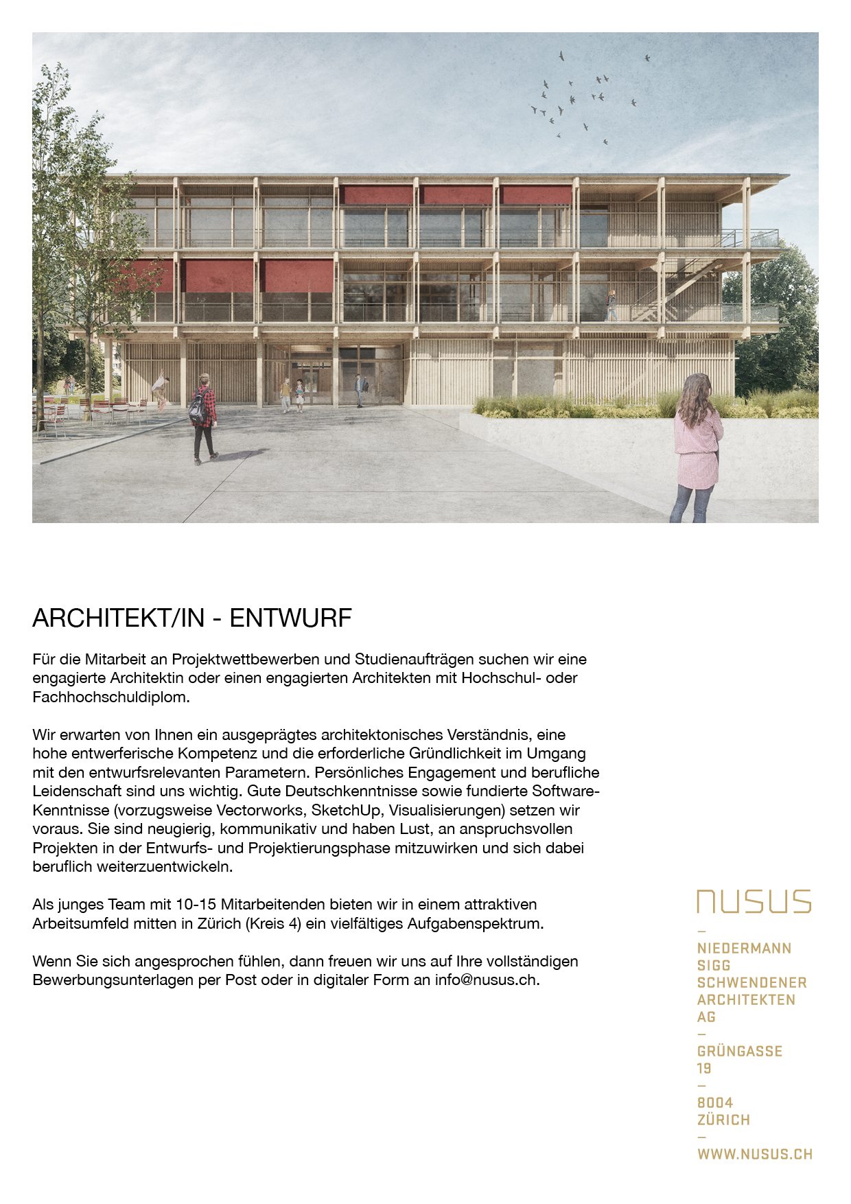Praktium/Job Inserat
