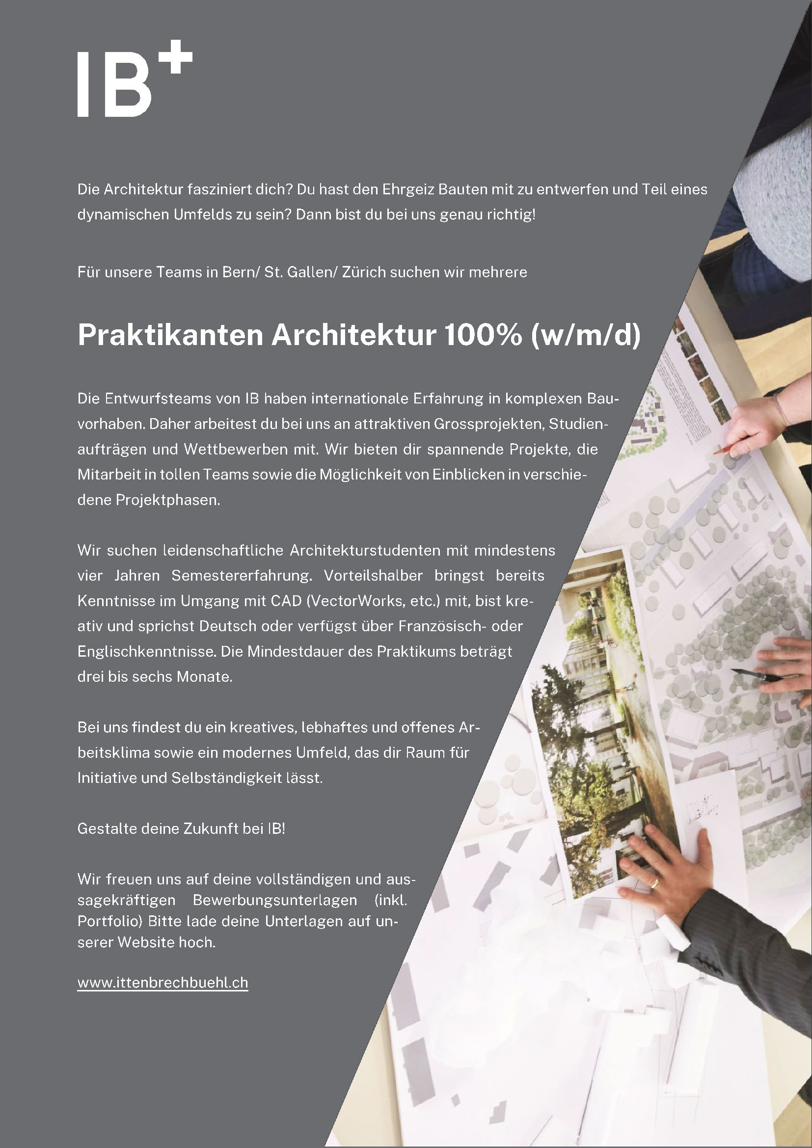 Praktium/Job Inserat