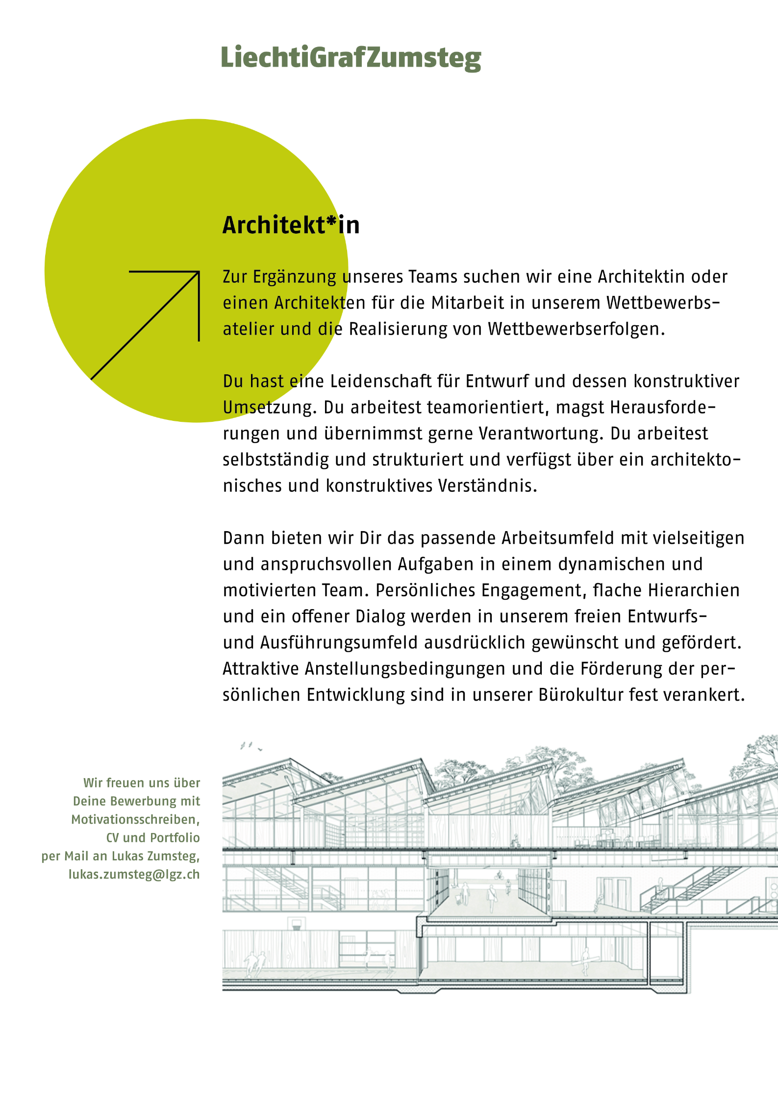 Praktium/Job Inserat