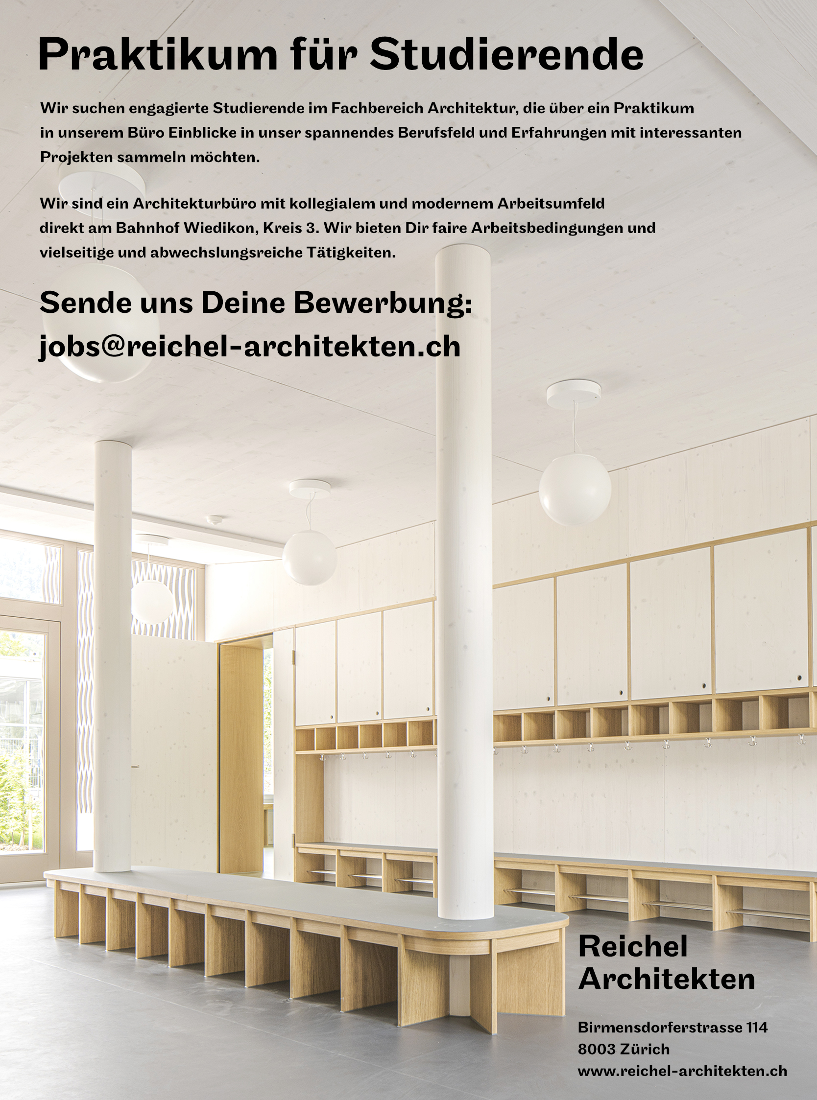 Praktium/Job Inserat