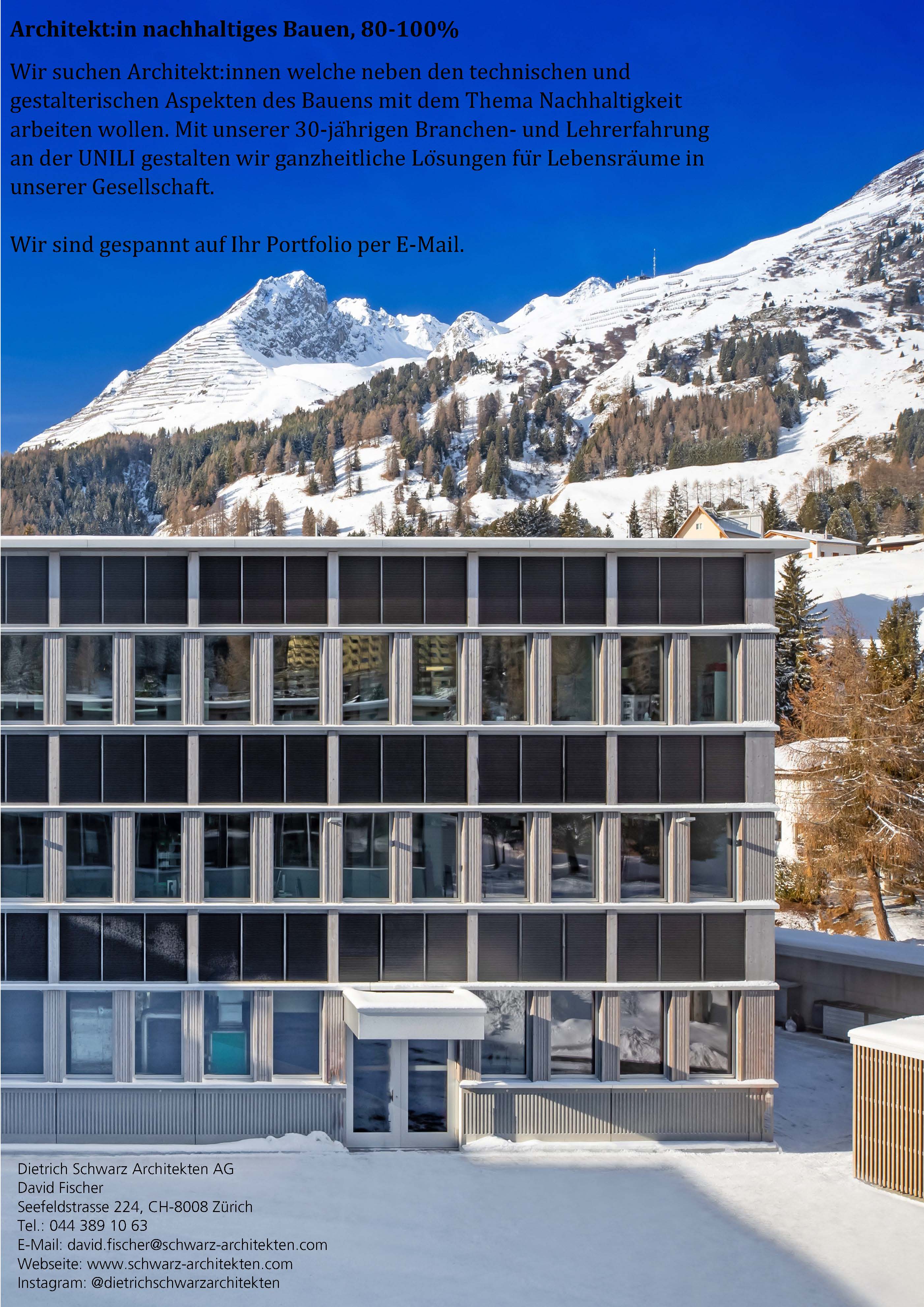 Praktium/Job Inserat