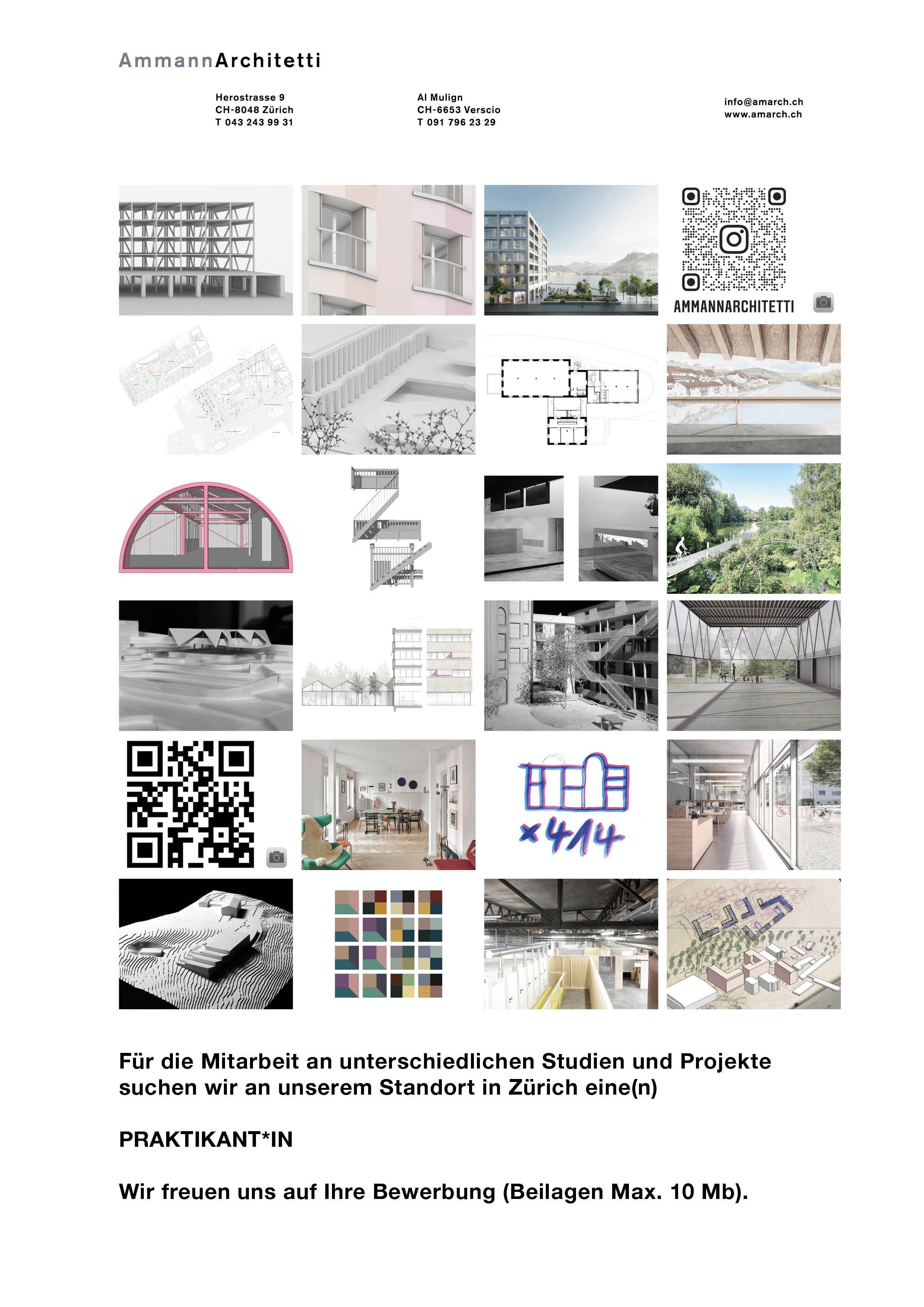 Praktium/Job Inserat