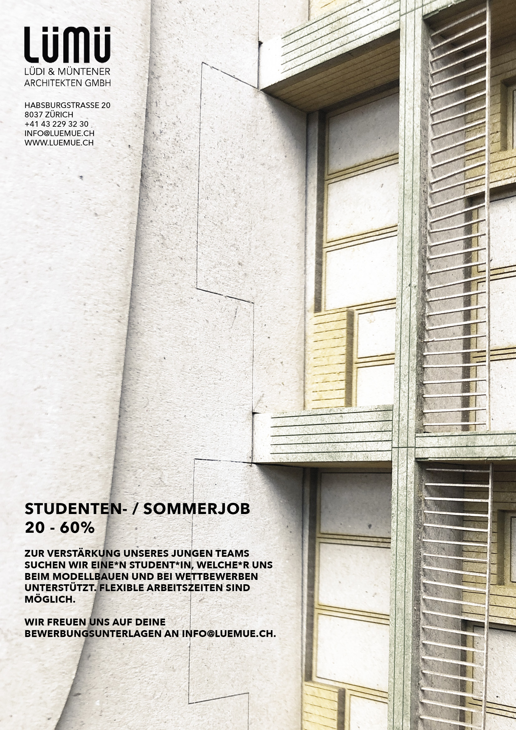 Praktium/Job Inserat