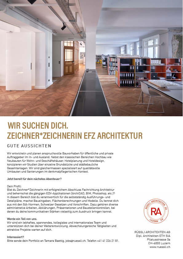 Praktium/Job Inserat
