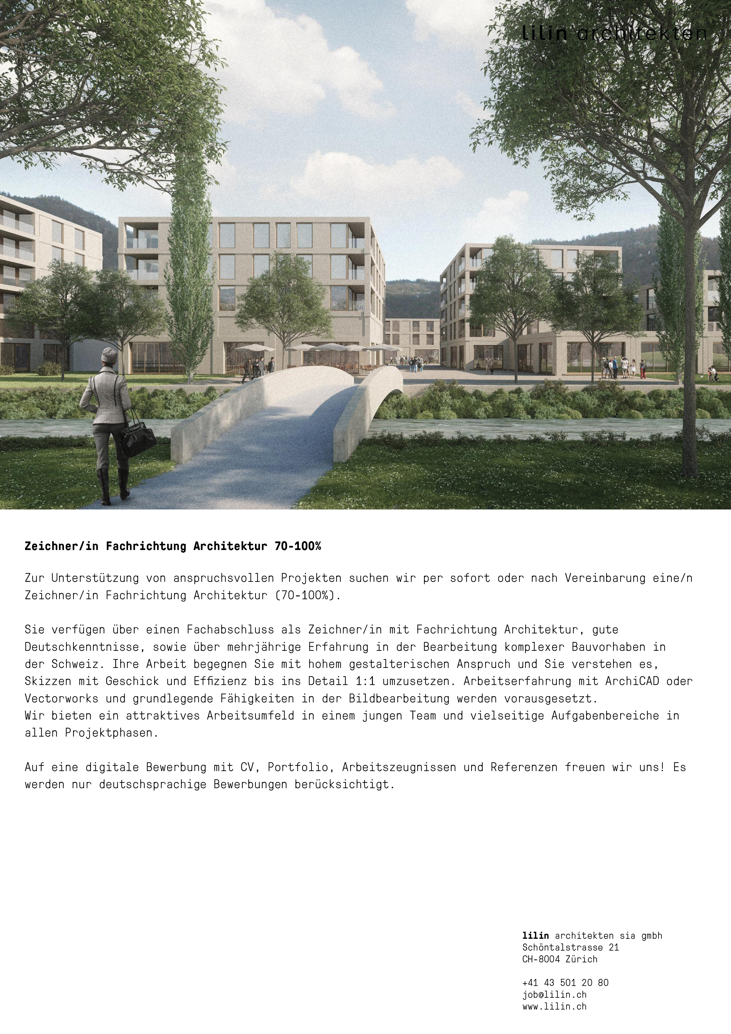 Praktium/Job Inserat