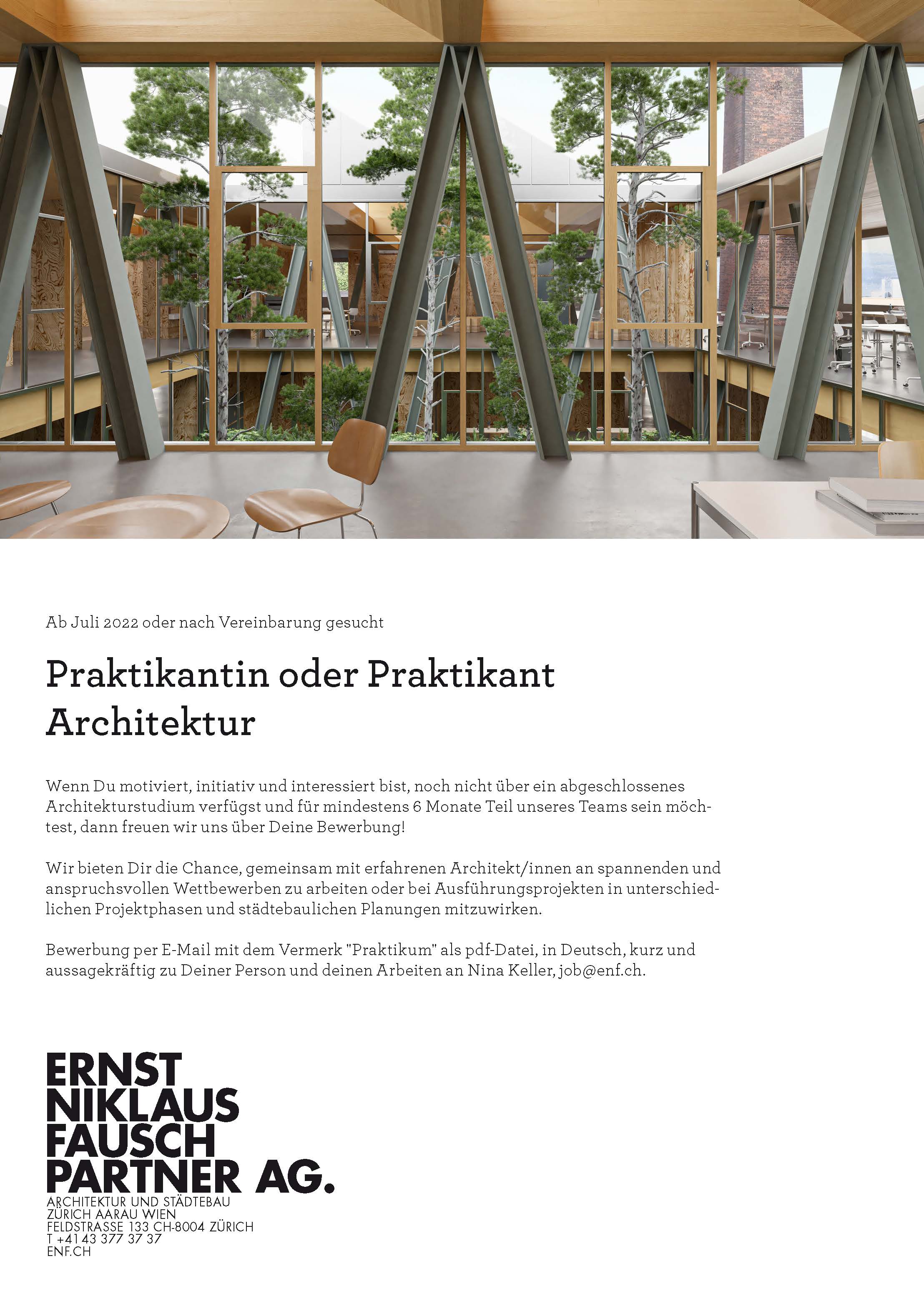 Praktium/Job Inserat