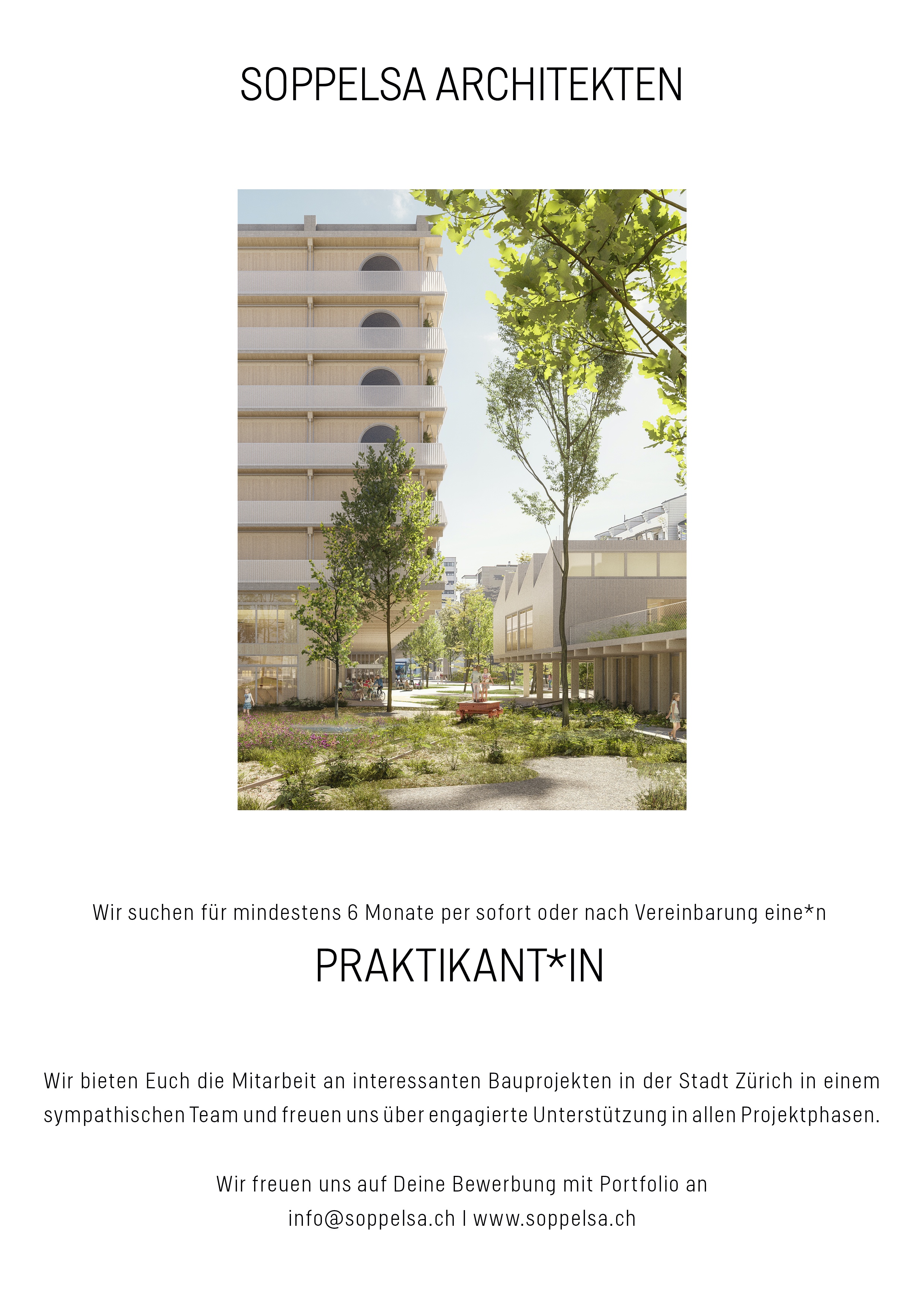 Praktium/Job Inserat
