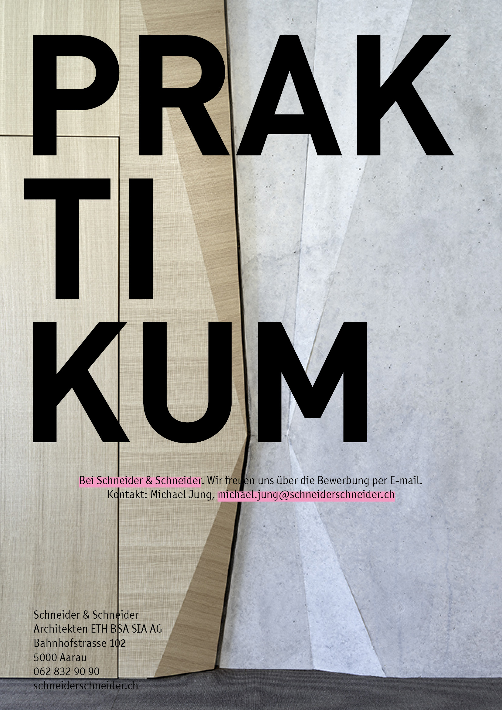 Praktium/Job Inserat