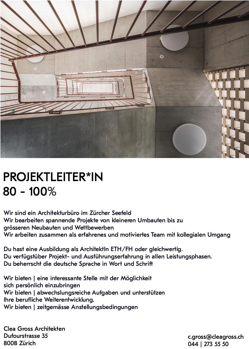Praktium/Job Inserat