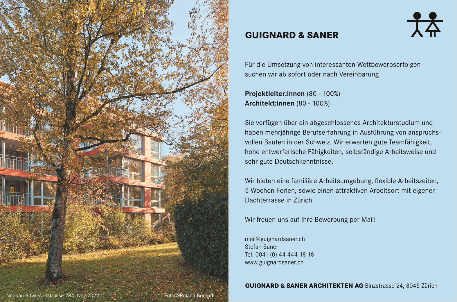 Praktium/Job Inserat
