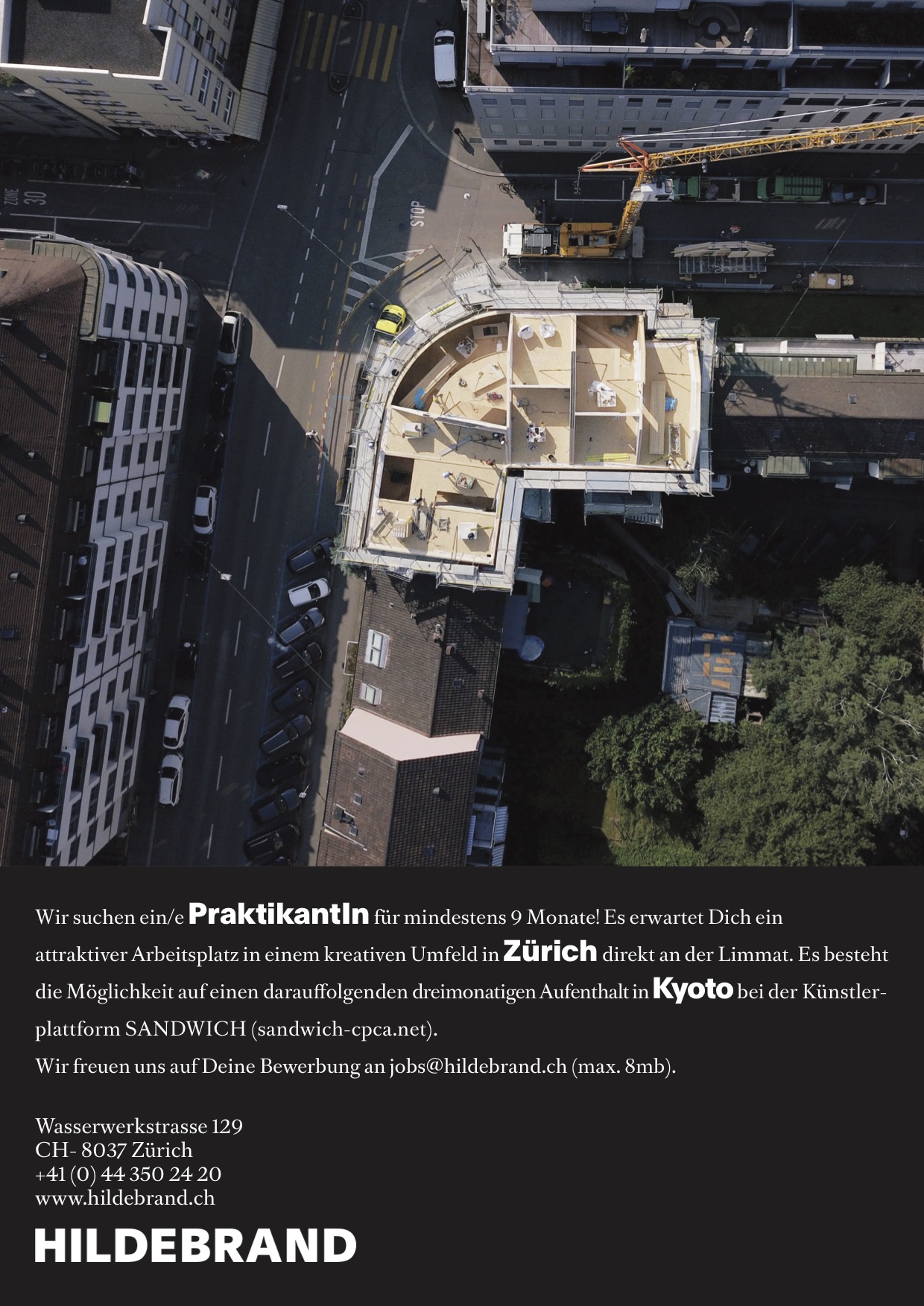 Praktium/Job Inserat