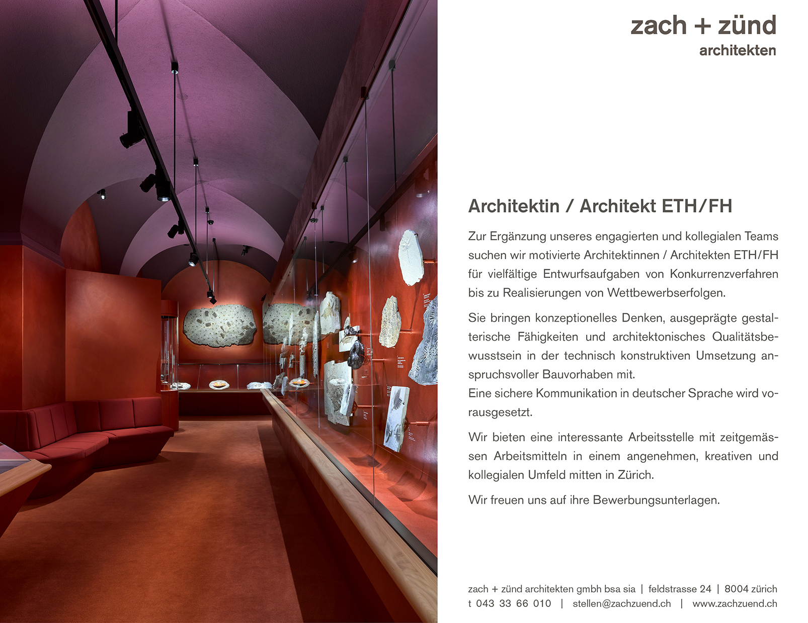 Praktium/Job Inserat