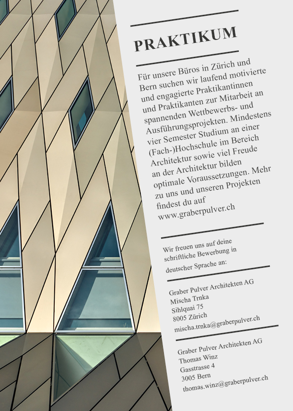 Praktium/Job Inserat
