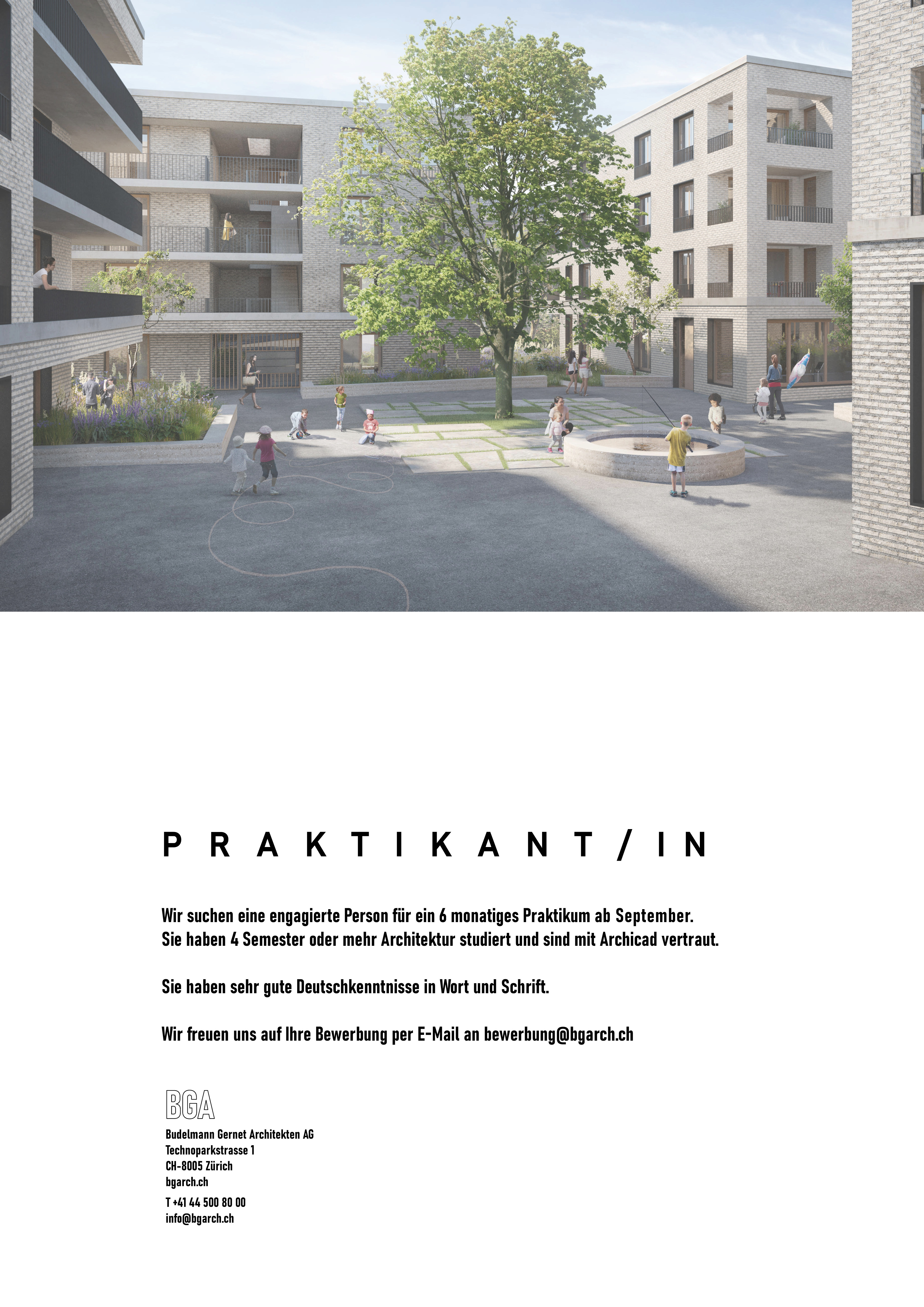 Praktium/Job Inserat