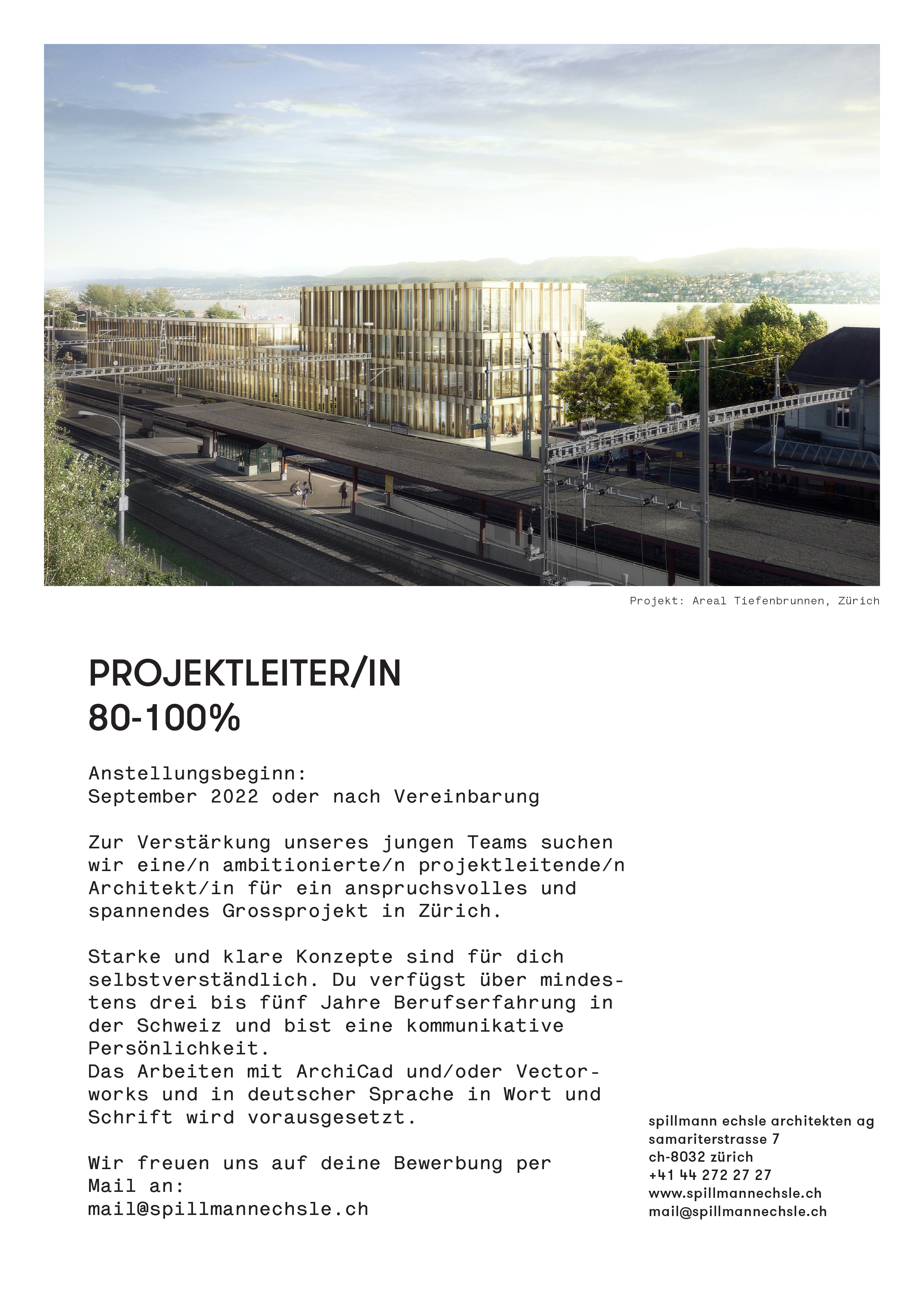 Praktium/Job Inserat