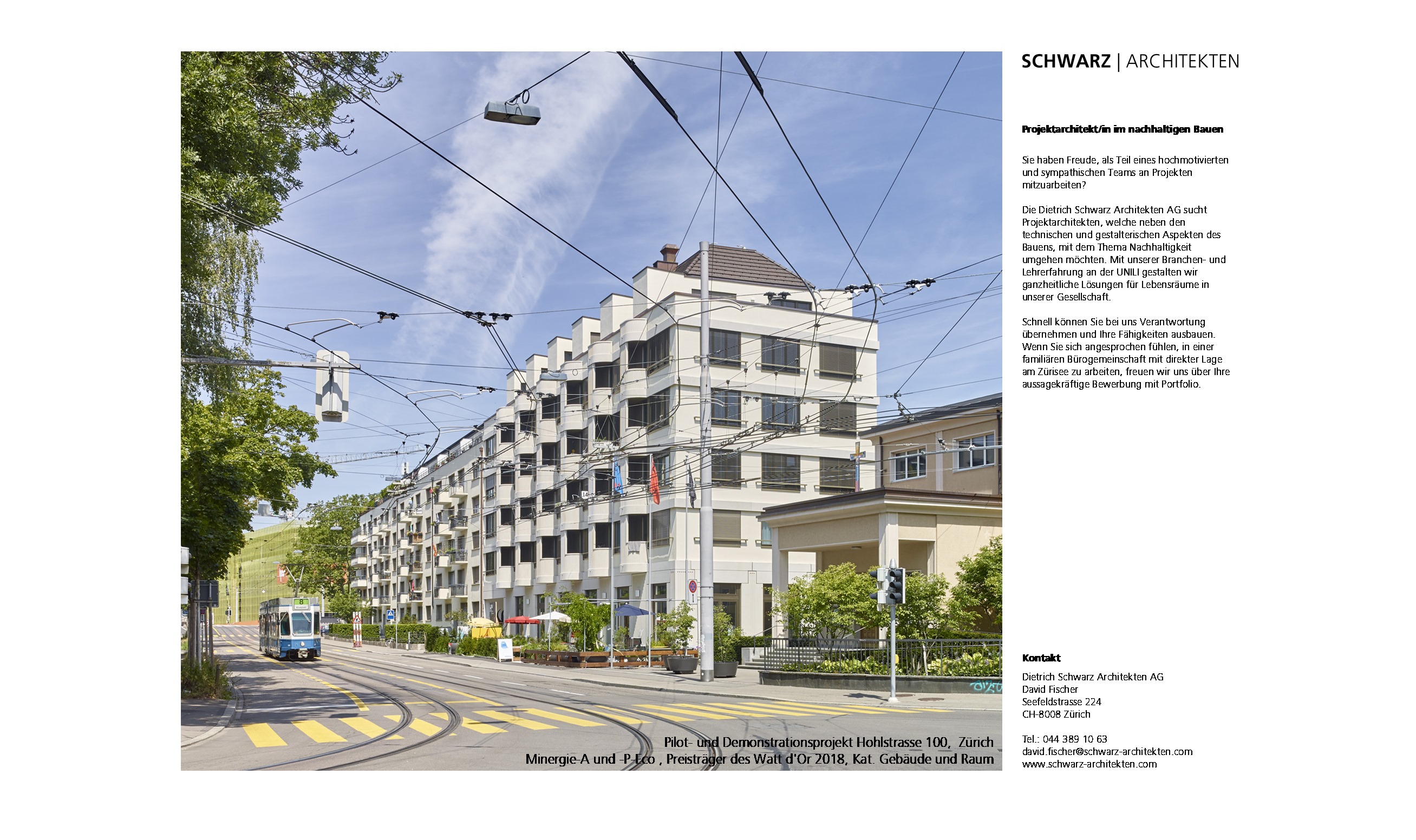 Praktium/Job Inserat