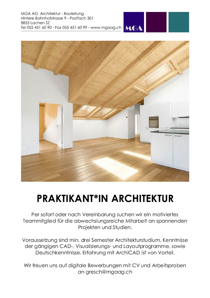 Praktium/Job Inserat