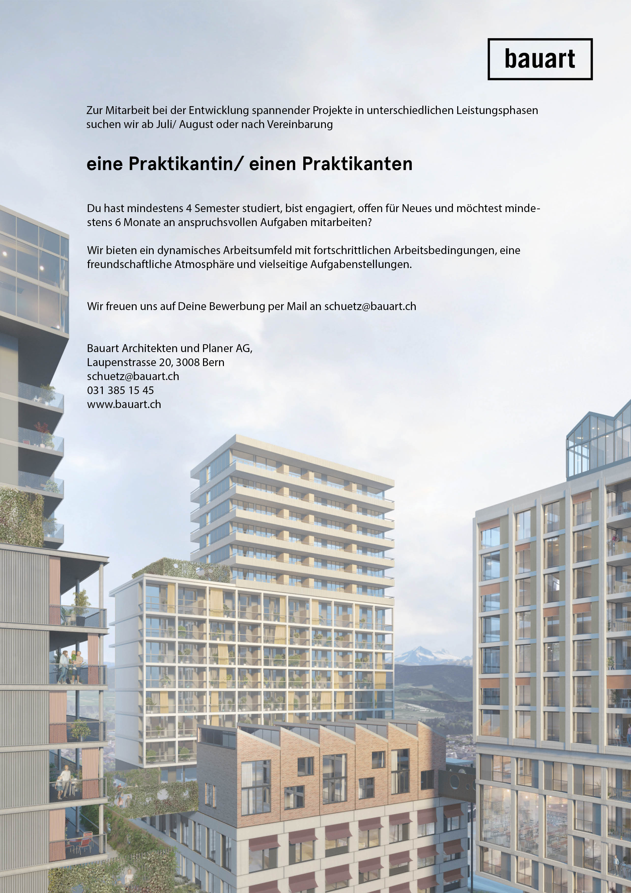 Praktium/Job Inserat