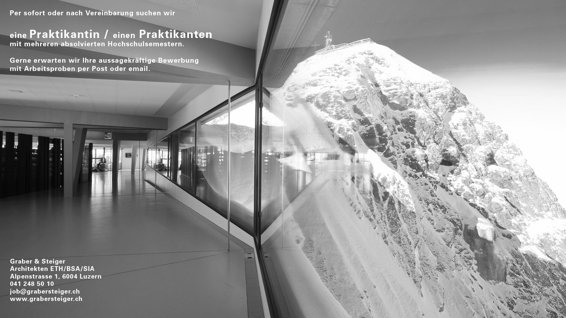 Praktium/Job Inserat