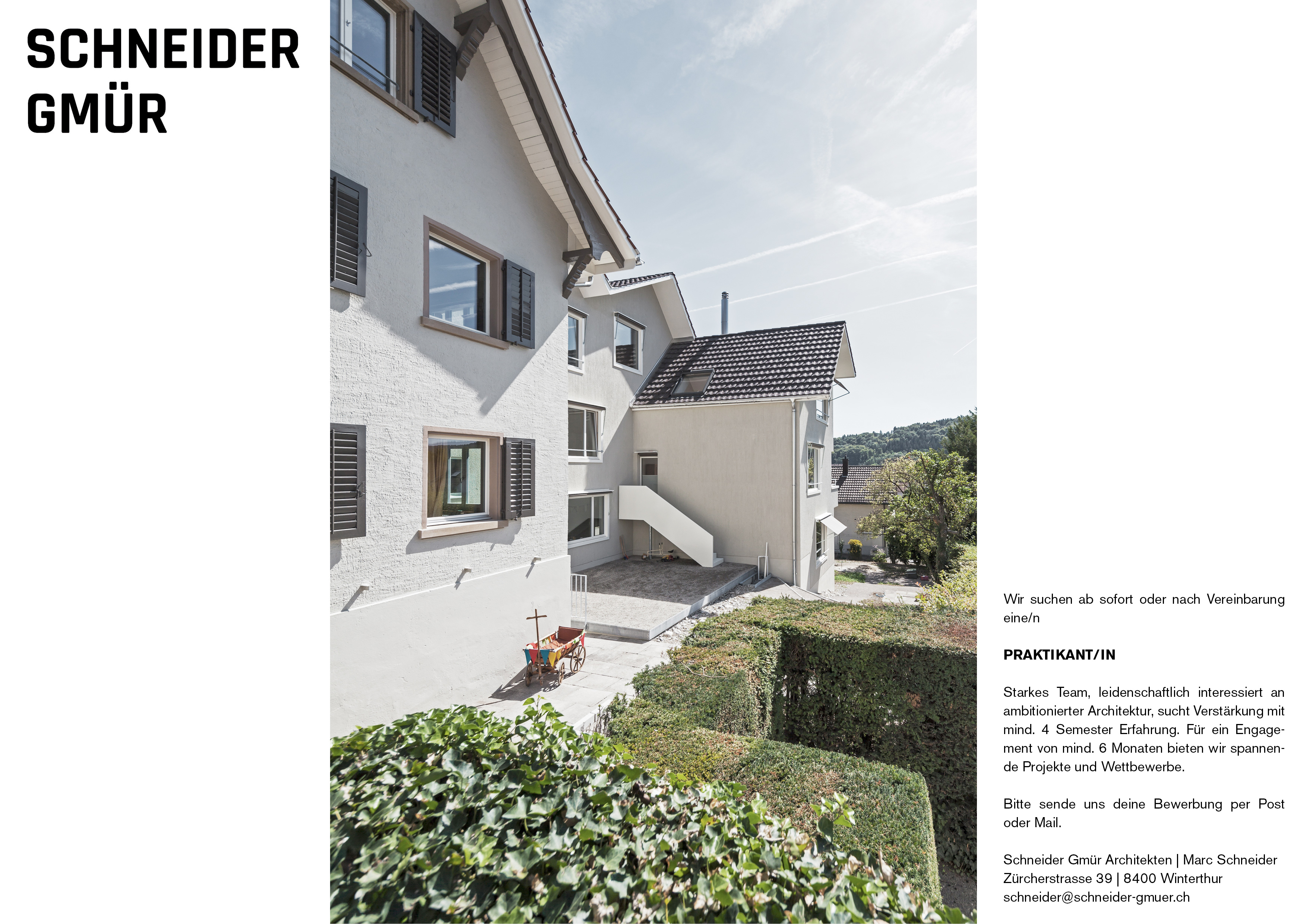 Praktium/Job Inserat