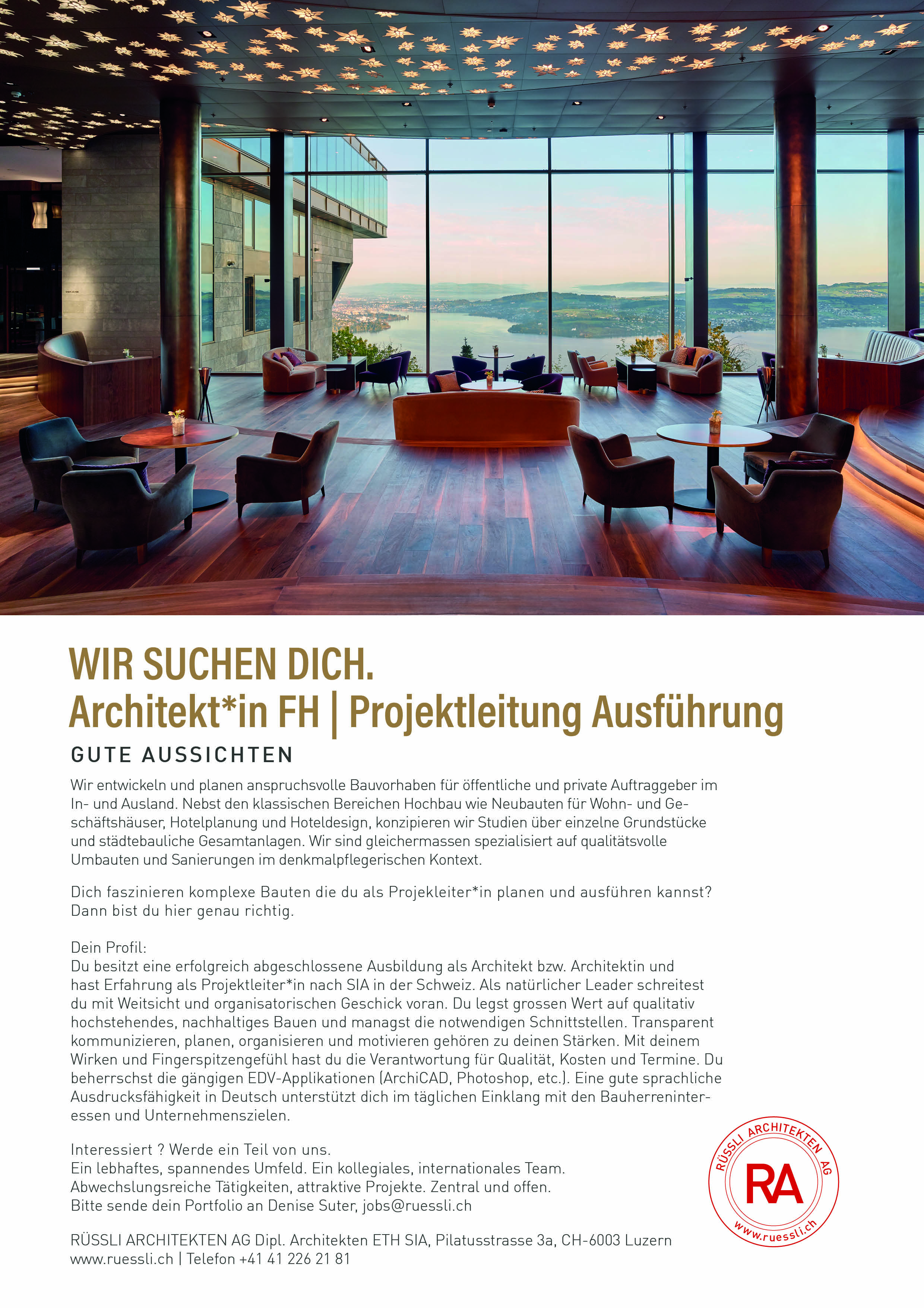 Praktium/Job Inserat