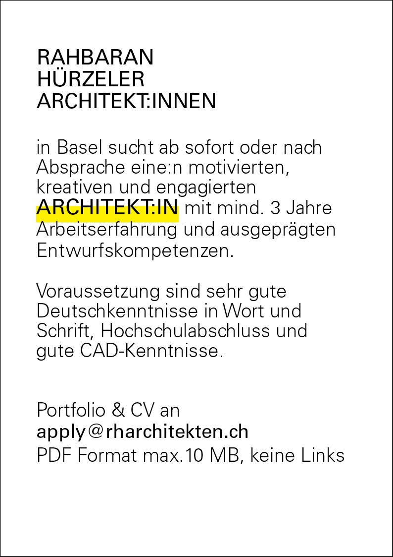 Praktium/Job Inserat