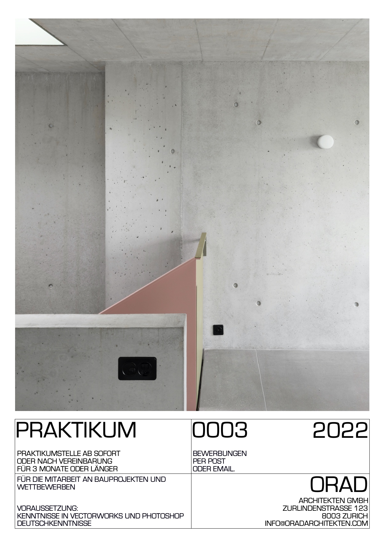 Praktium/Job Inserat