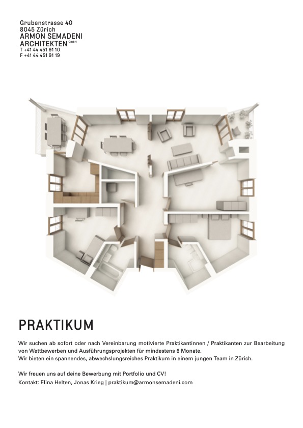 Praktium/Job Inserat