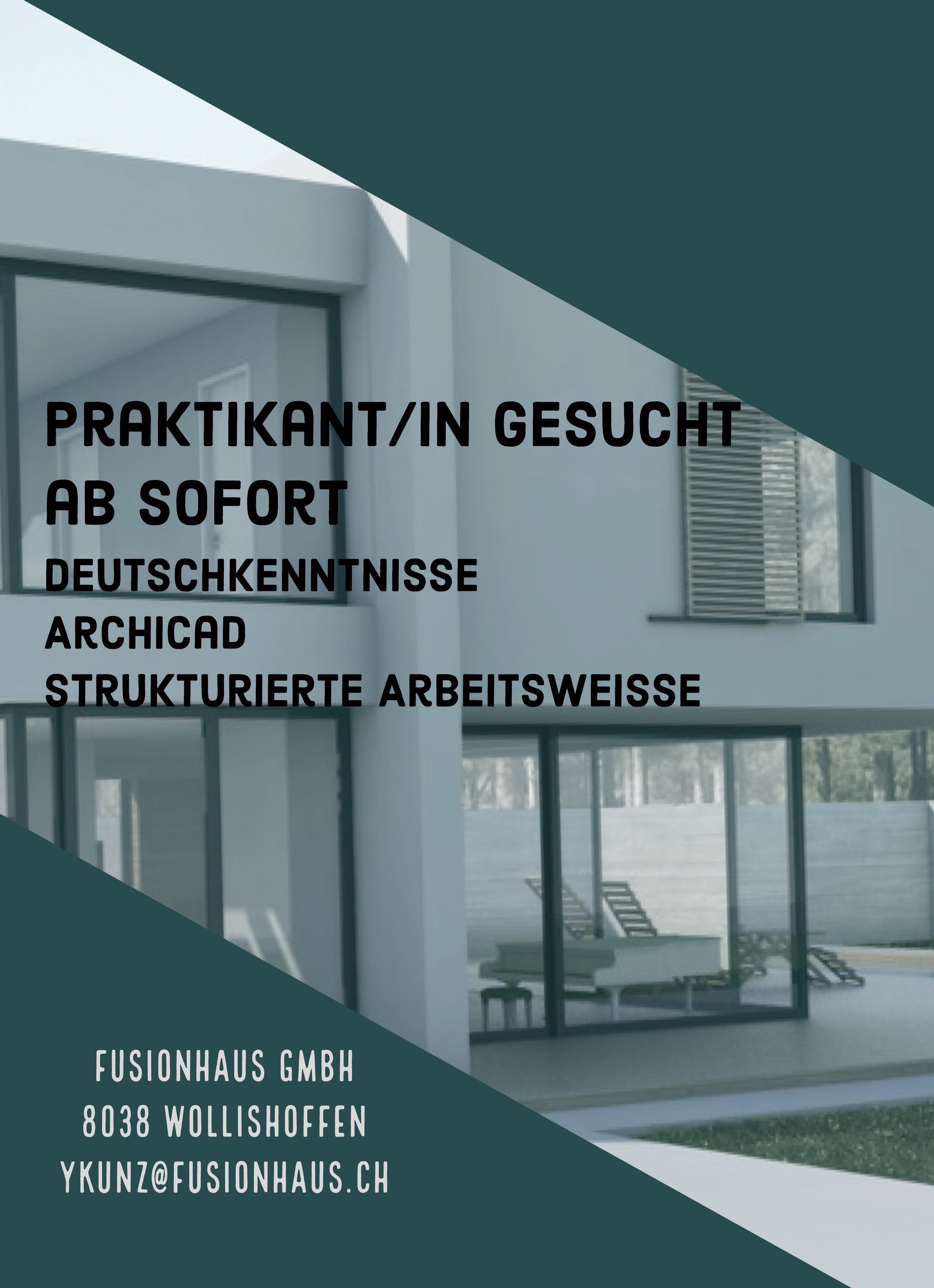 Praktium/Job Inserat