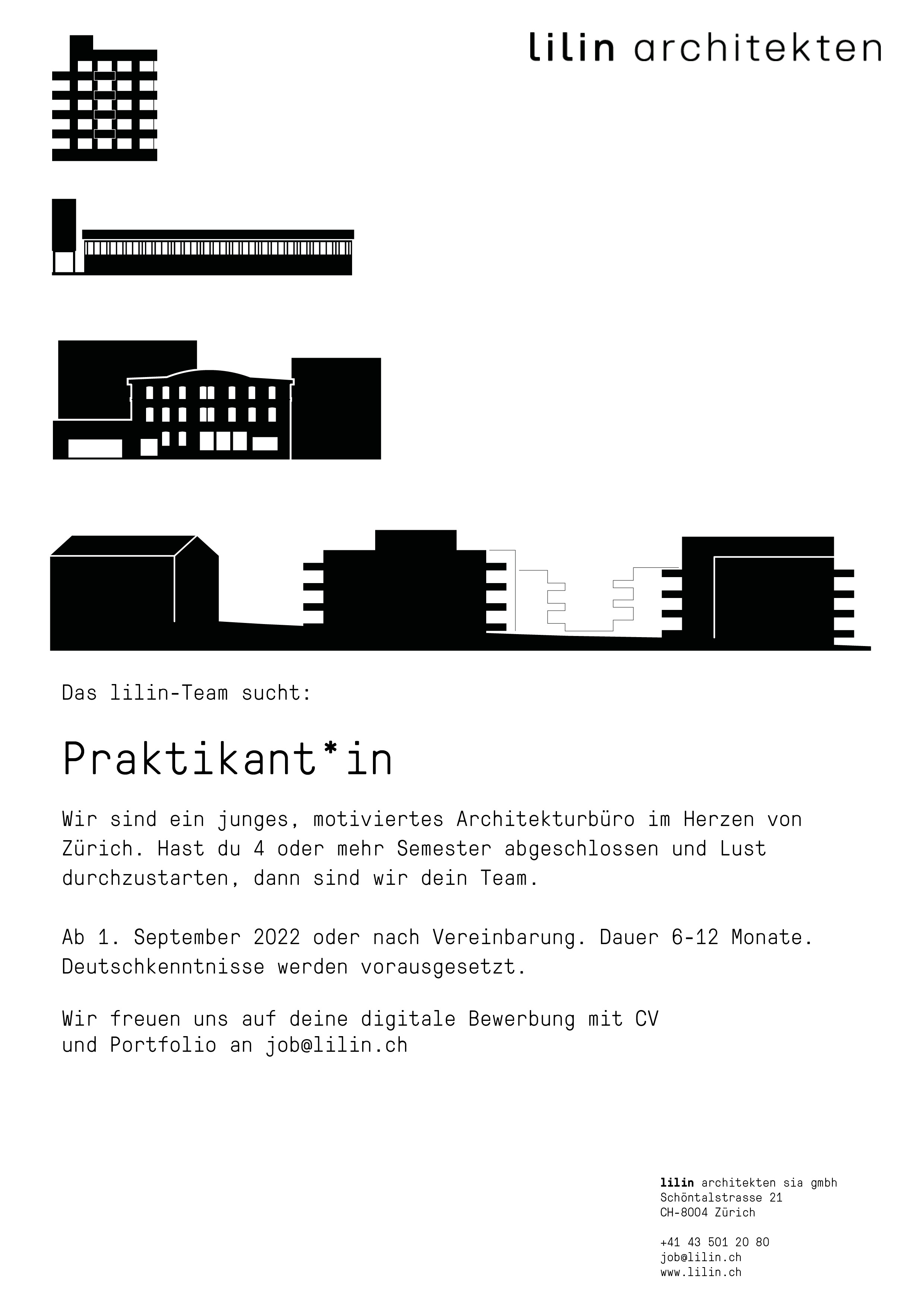Praktium/Job Inserat