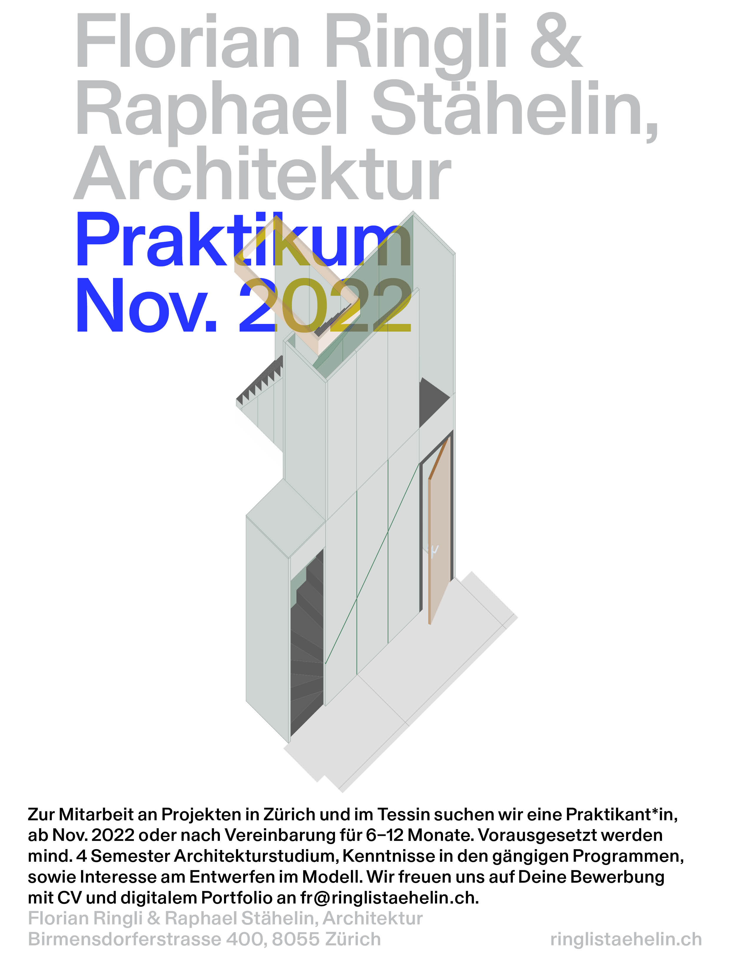 Praktium/Job Inserat