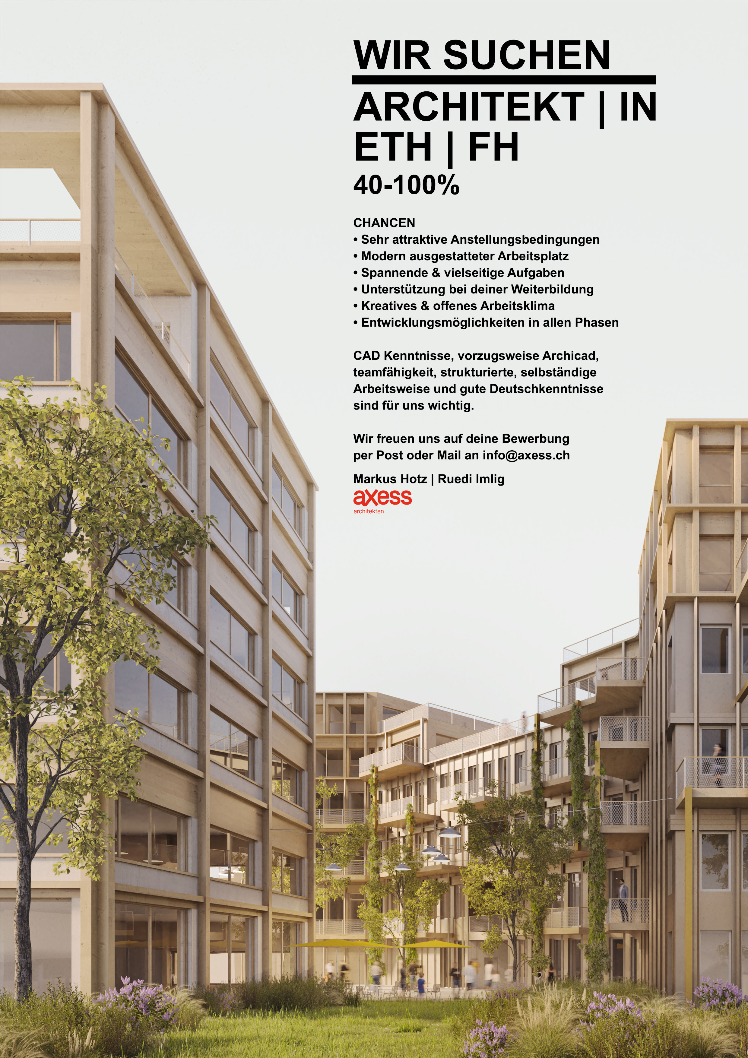 Praktium/Job Inserat