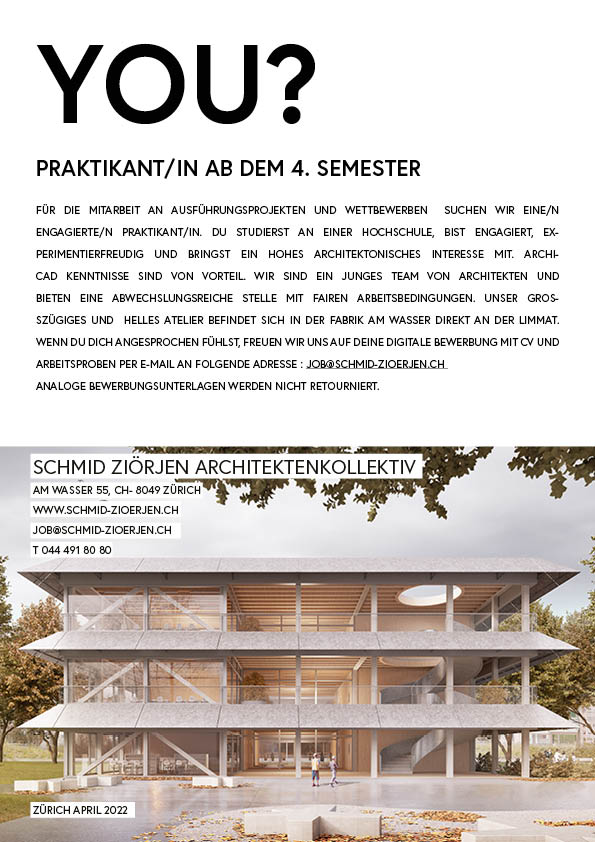 Praktium/Job Inserat