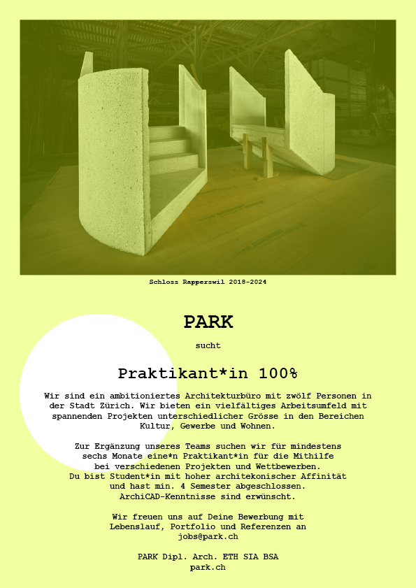 Praktium/Job Inserat