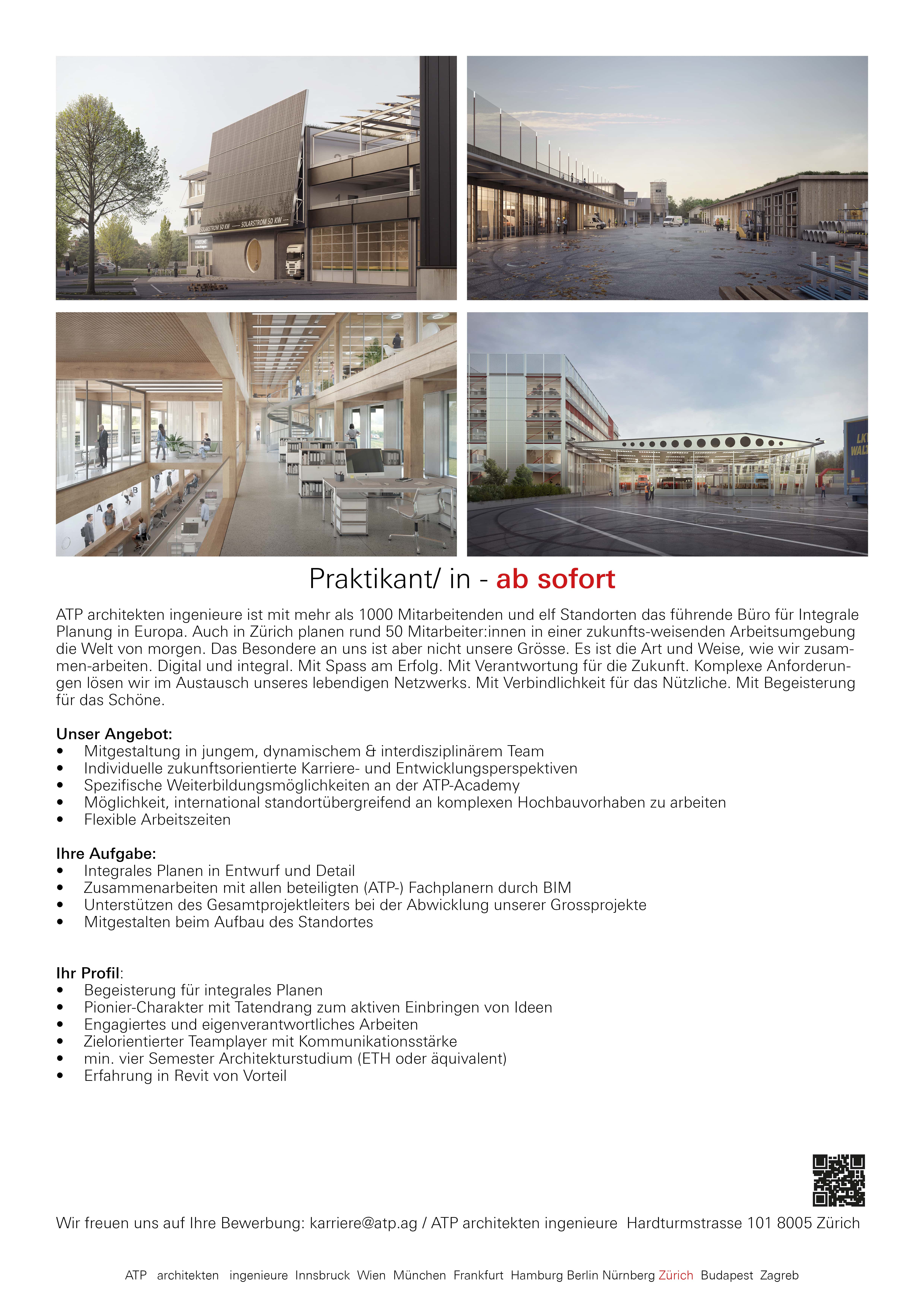 Praktium/Job Inserat