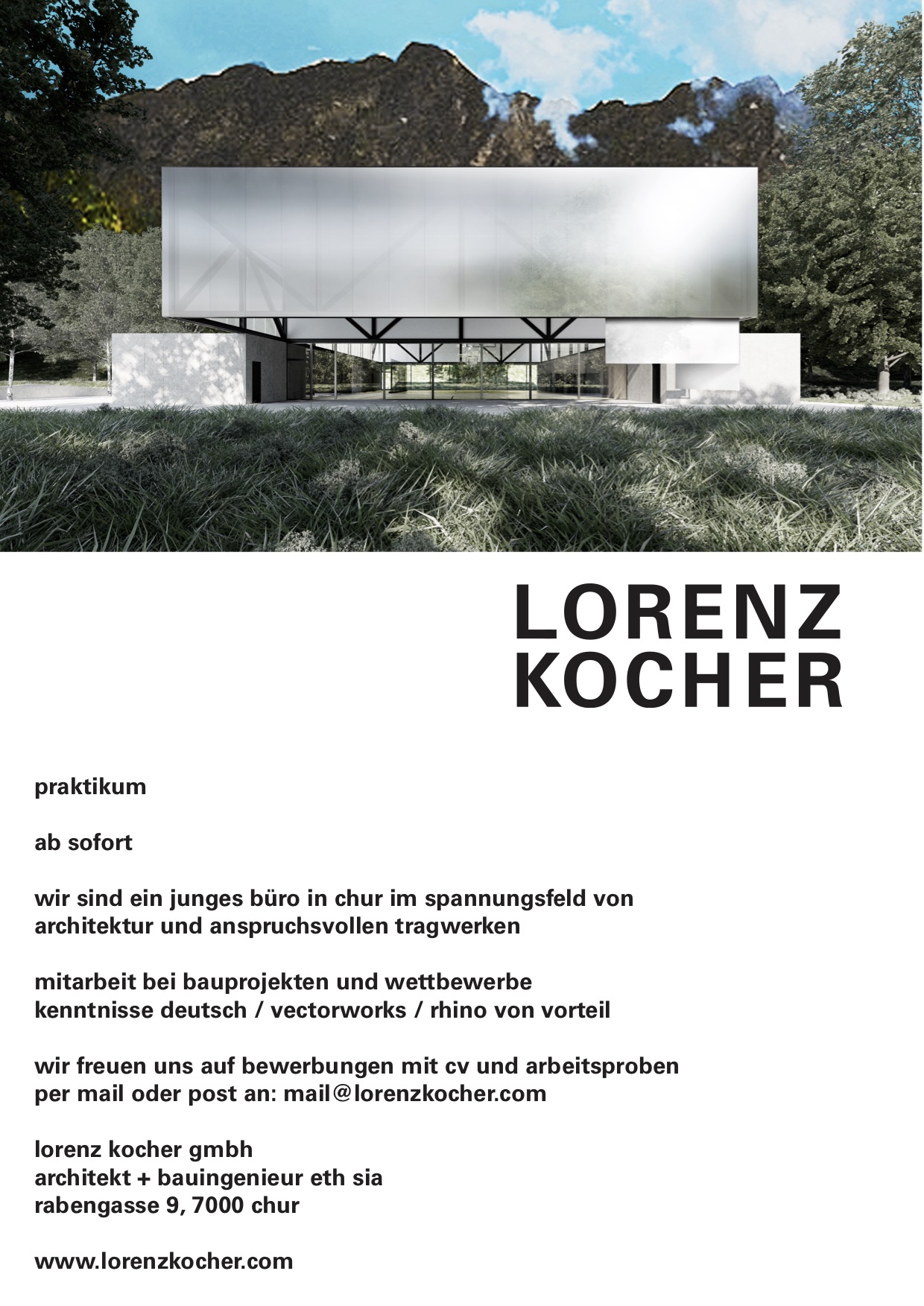 Praktium/Job Inserat