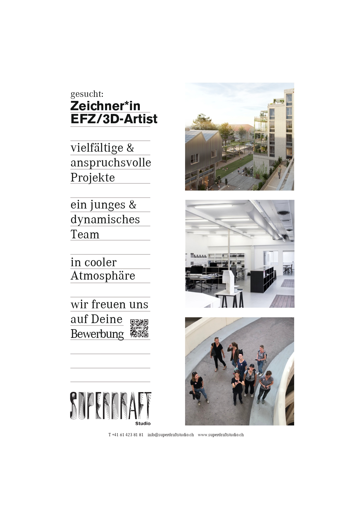 Praktium/Job Inserat